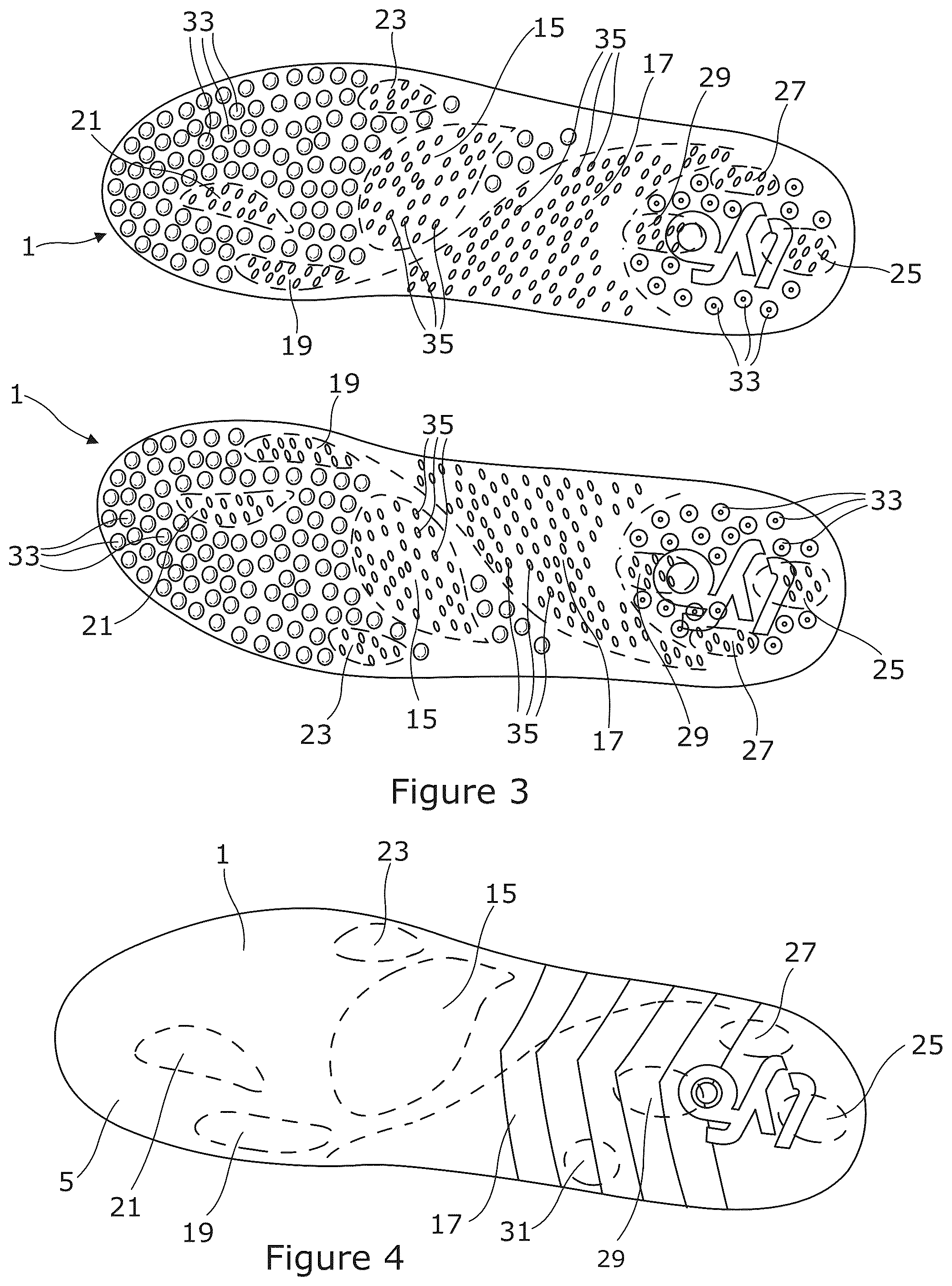 Patent US12324486 Figure 5 – Insole apparatus and method of manufacture thereof