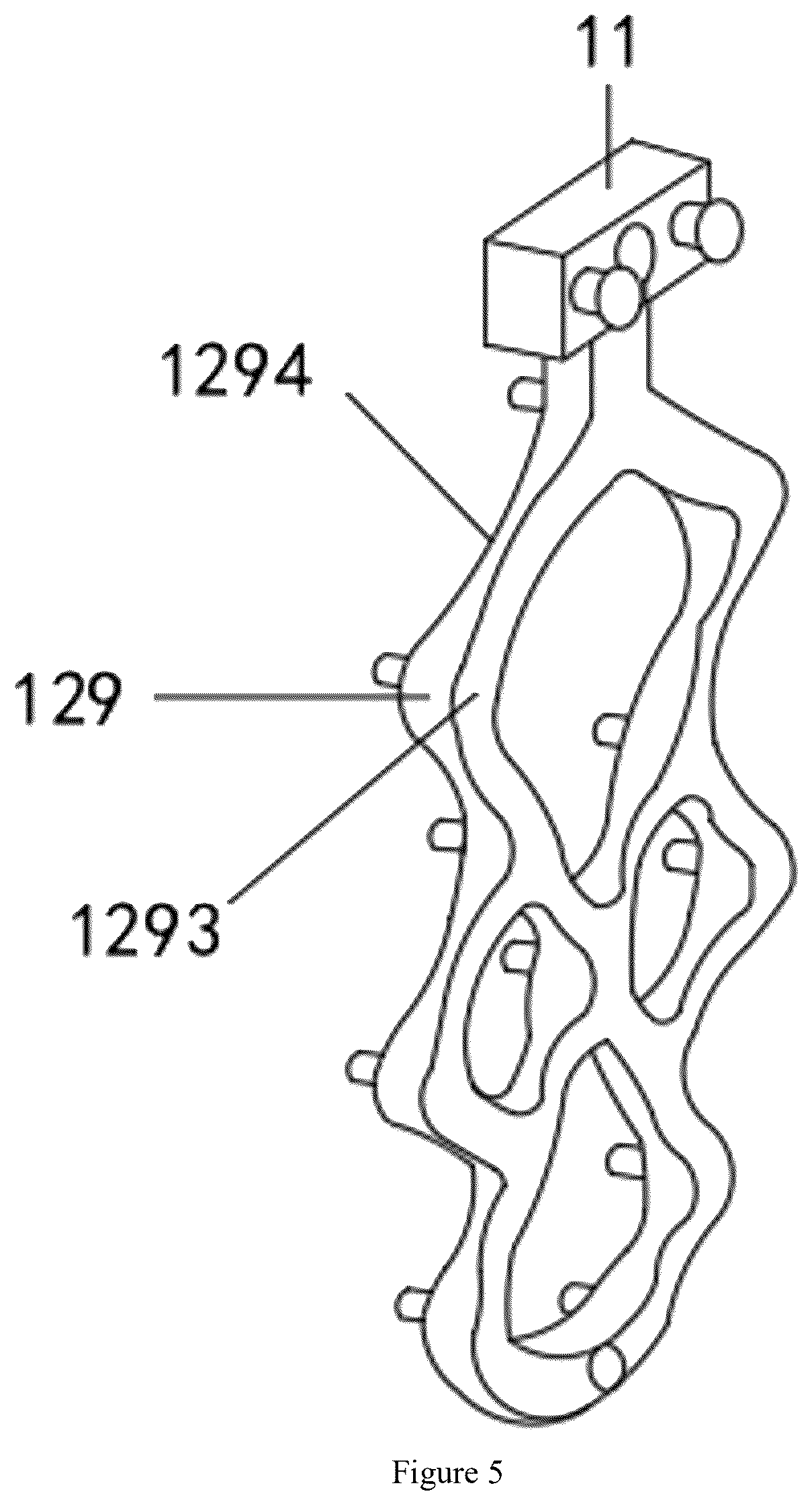 Patent US12324487 Figure 5 – Rotatable anti-slip device and all-terrain anti-slip sole