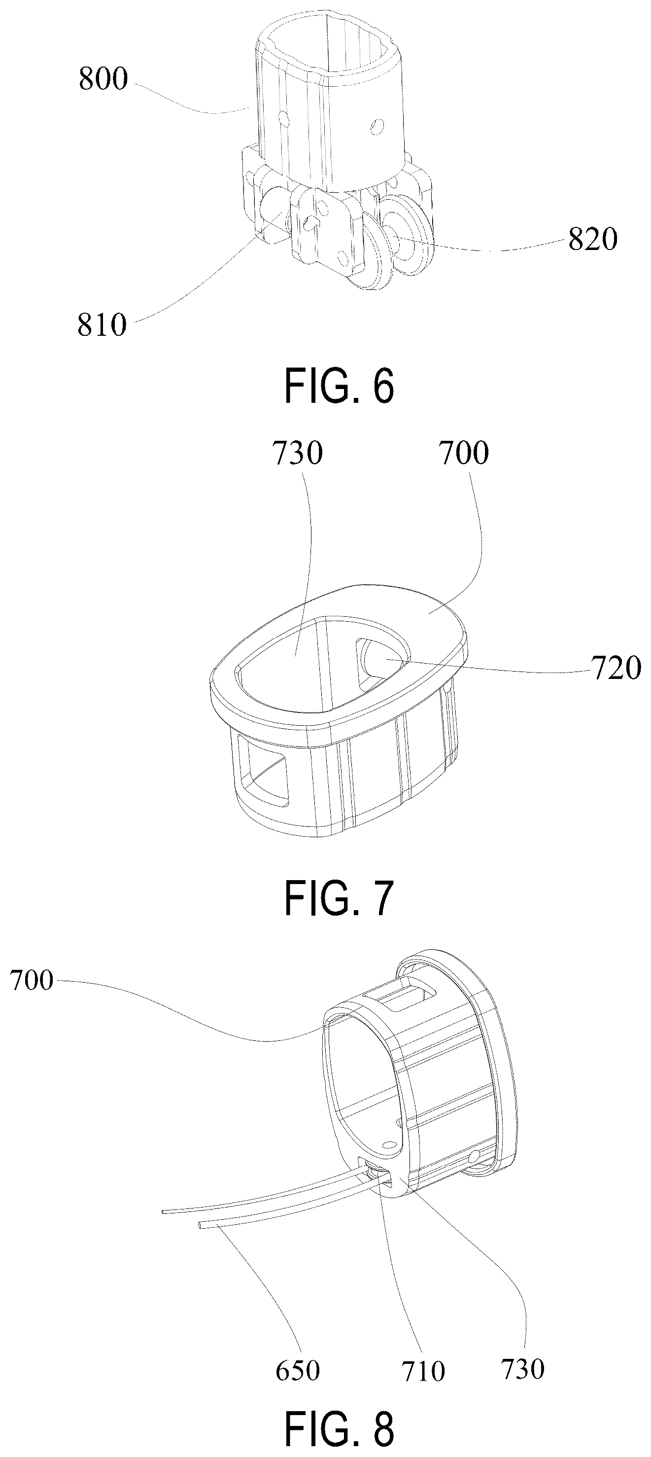 Patent US12324492 Figure 5 – Curved pipe umbrella with structure for adjusting inclination angle of umbrella body