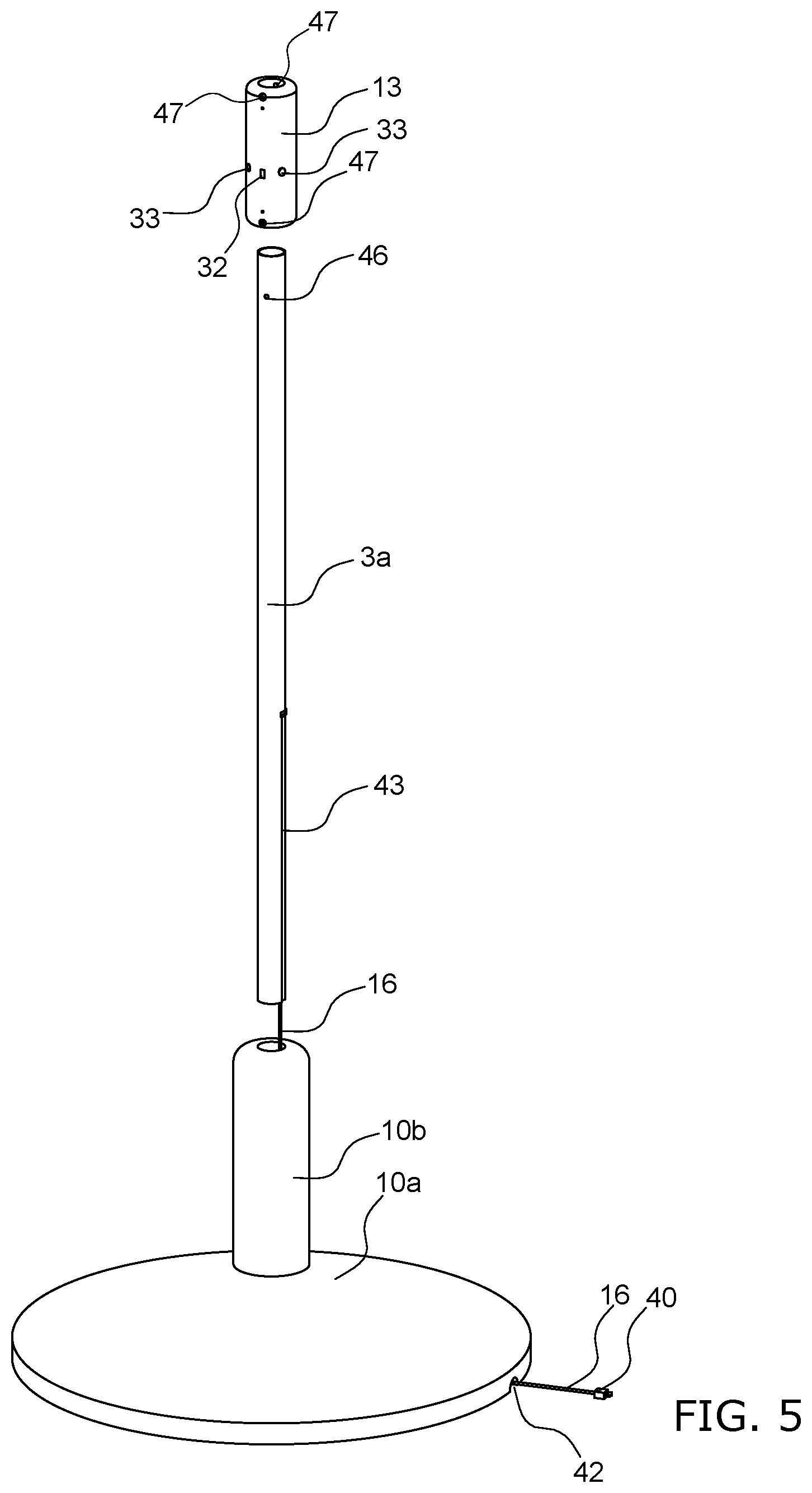 Patent US12324493 Figure 6 – Parasol fan, systems, and assemblies
