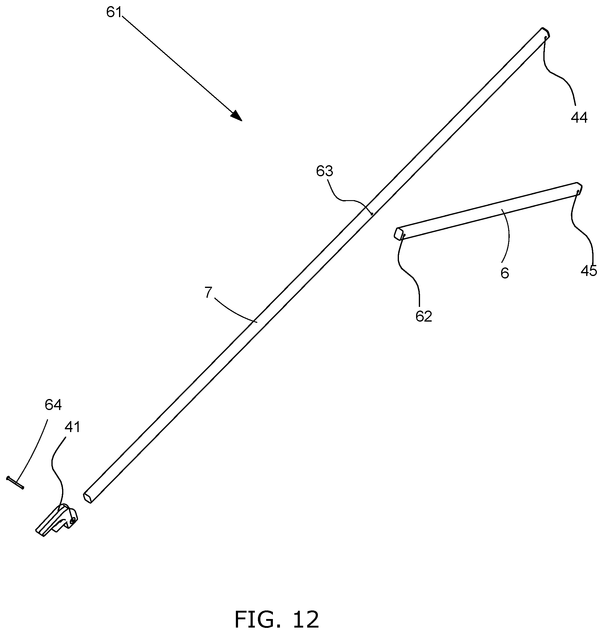 Patent US12324493 Figure 13 – Parasol fan, systems, and assemblies