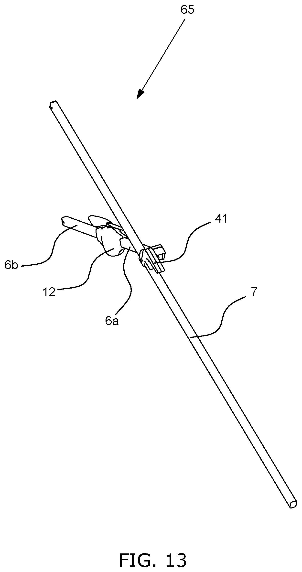 Patent US12324493 Figure 14 – Parasol fan, systems, and assemblies