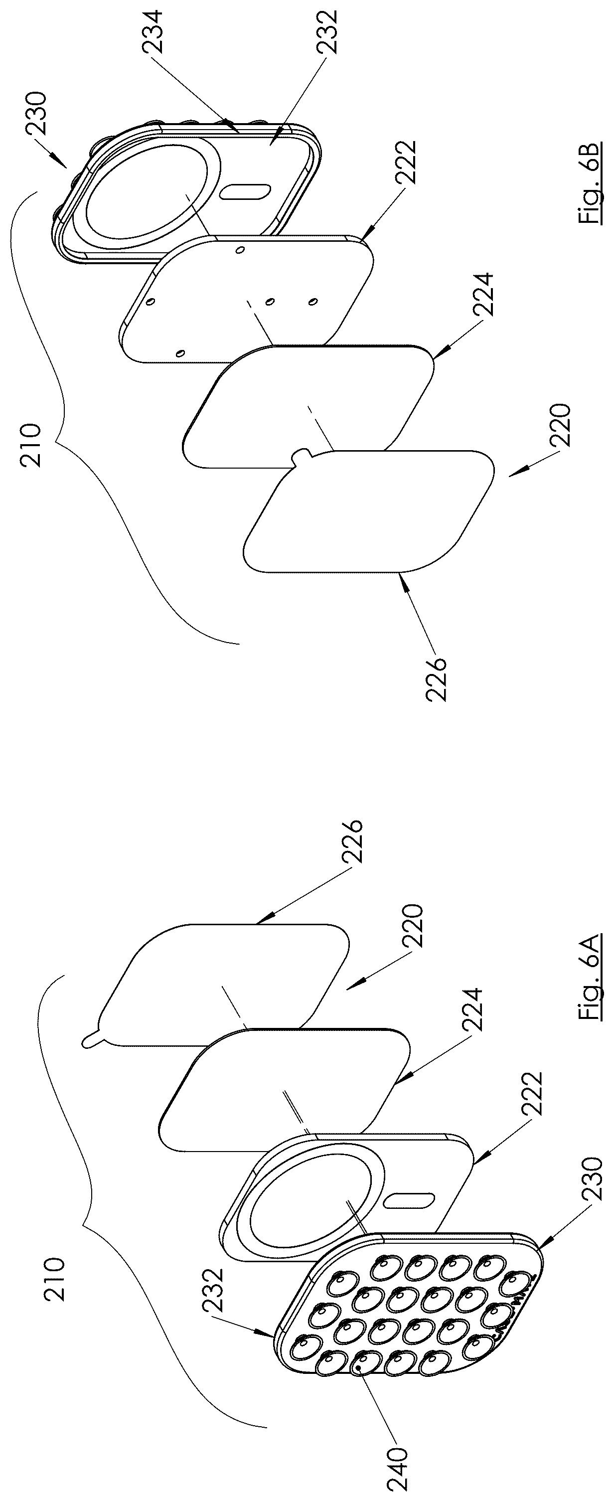 Patent US12324494 Figure 6 – Suction attachment accessory for portable electronic devices