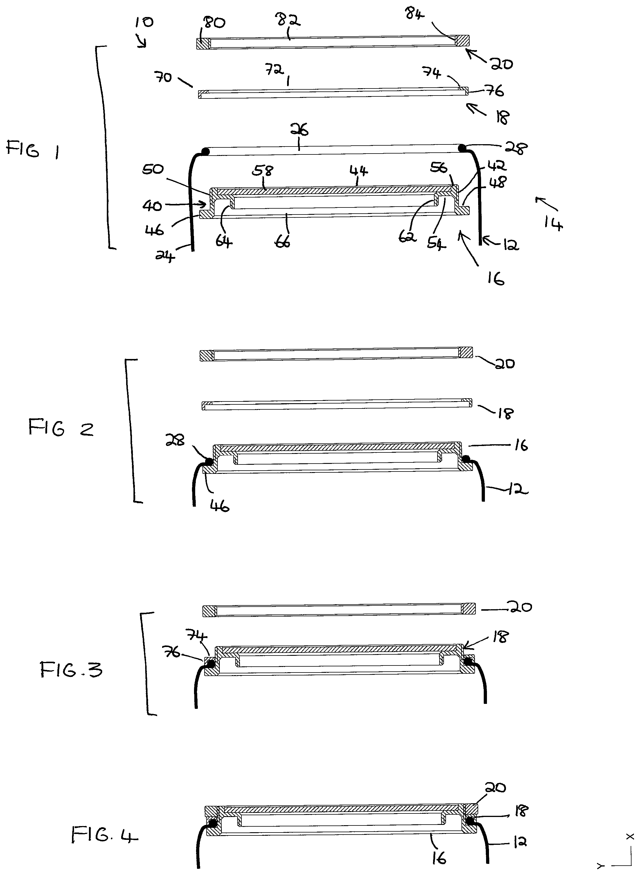 Patent US12324496 Figure 1 – Electronic device cover and seal assembly