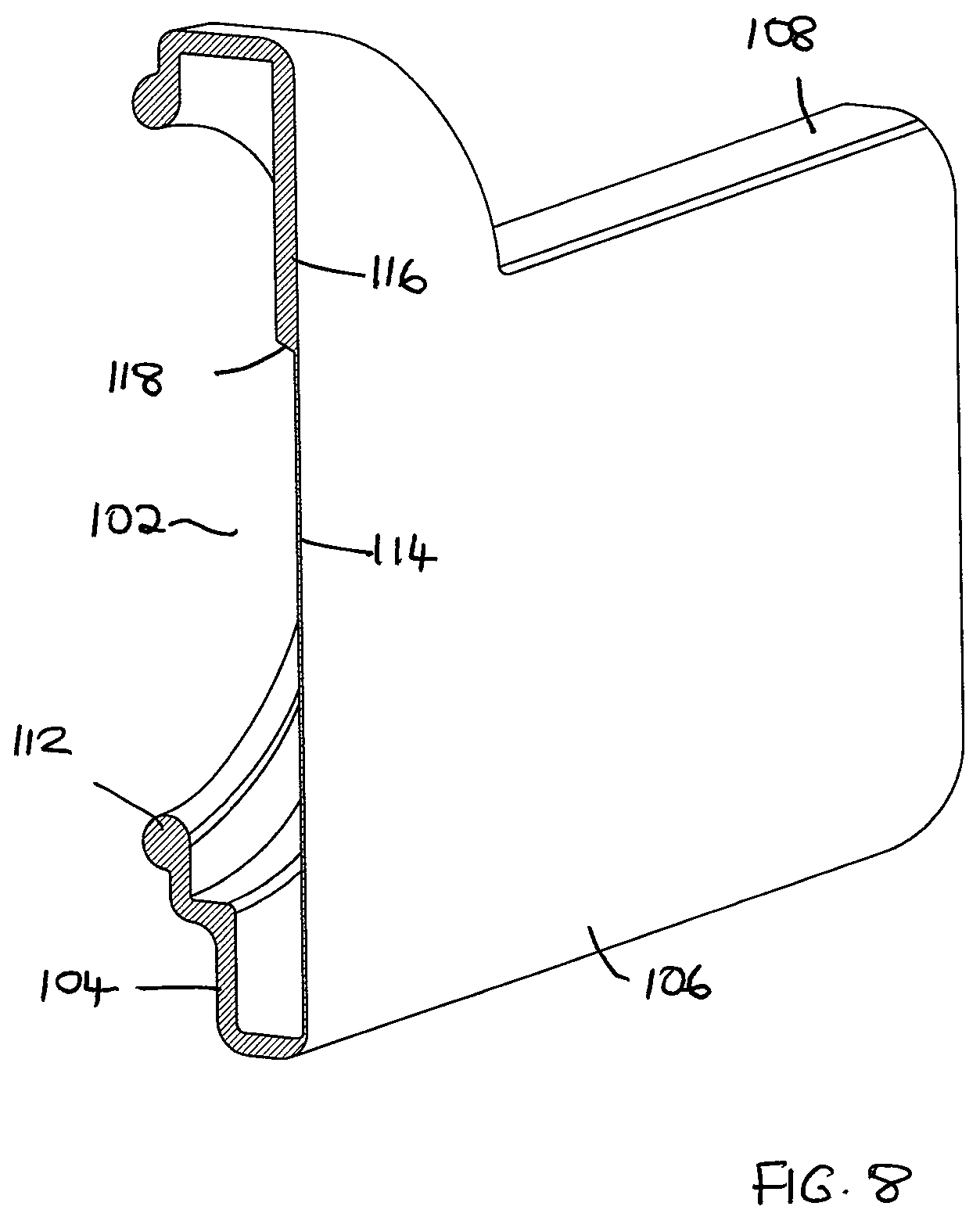 Patent US12324496 Figure 5 – Electronic device cover and seal assembly