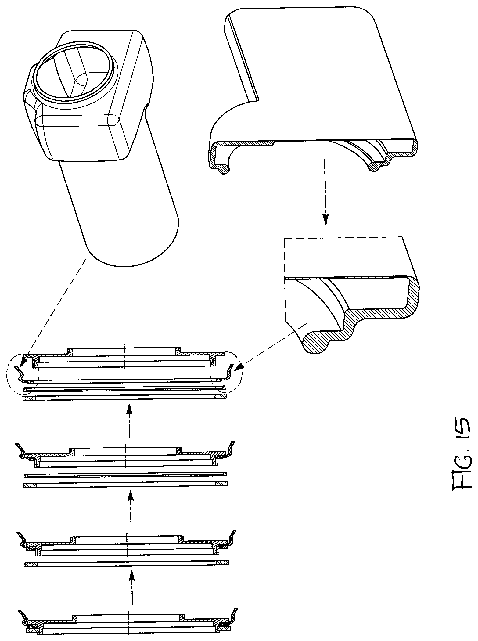 Patent US12324496 Figure 12 – Electronic device cover and seal assembly