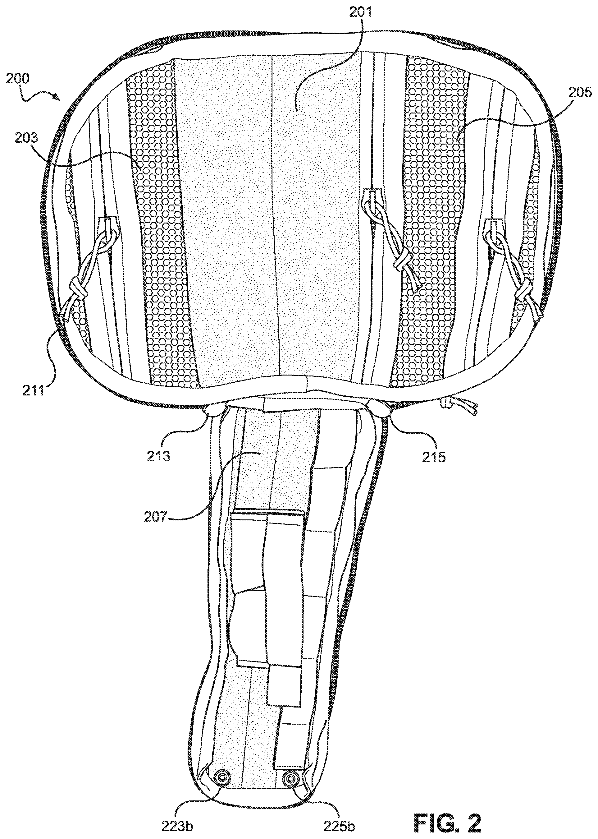 Patent US12324497 Figure 2 – Storage bags