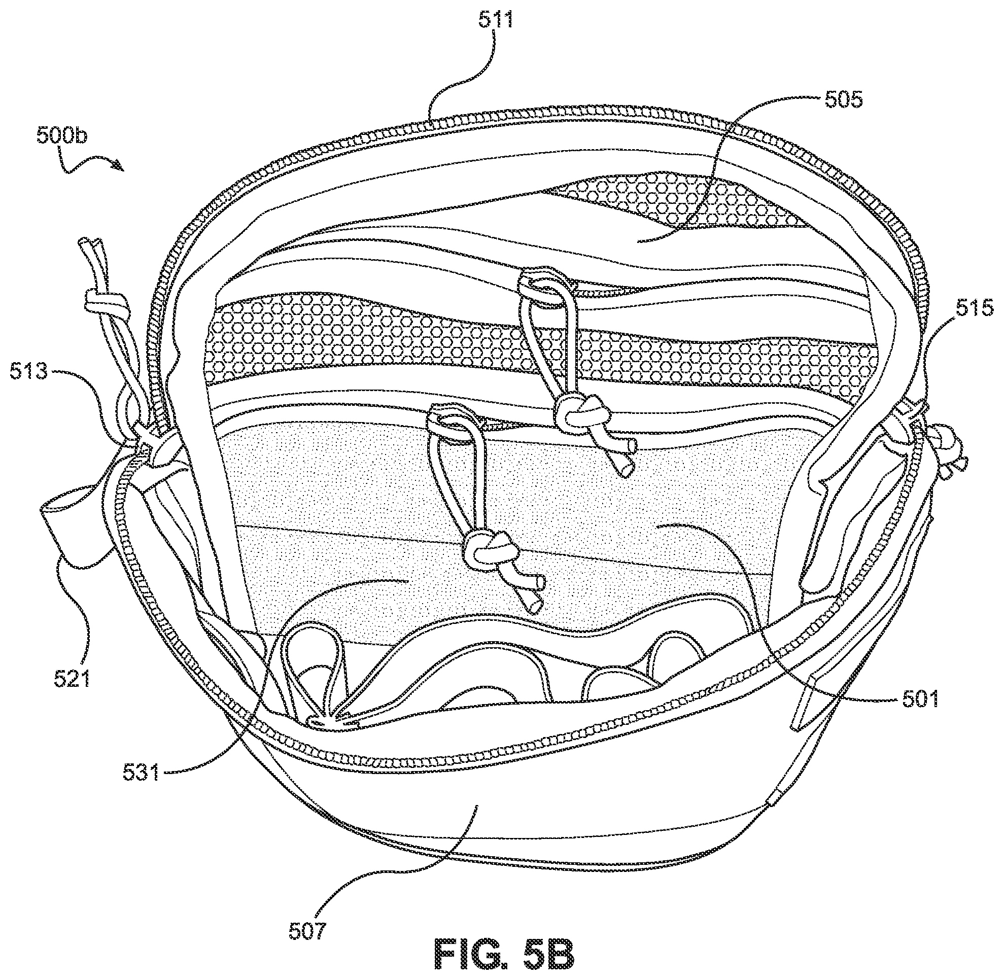 Patent US12324497 Figure 7 – Storage bags