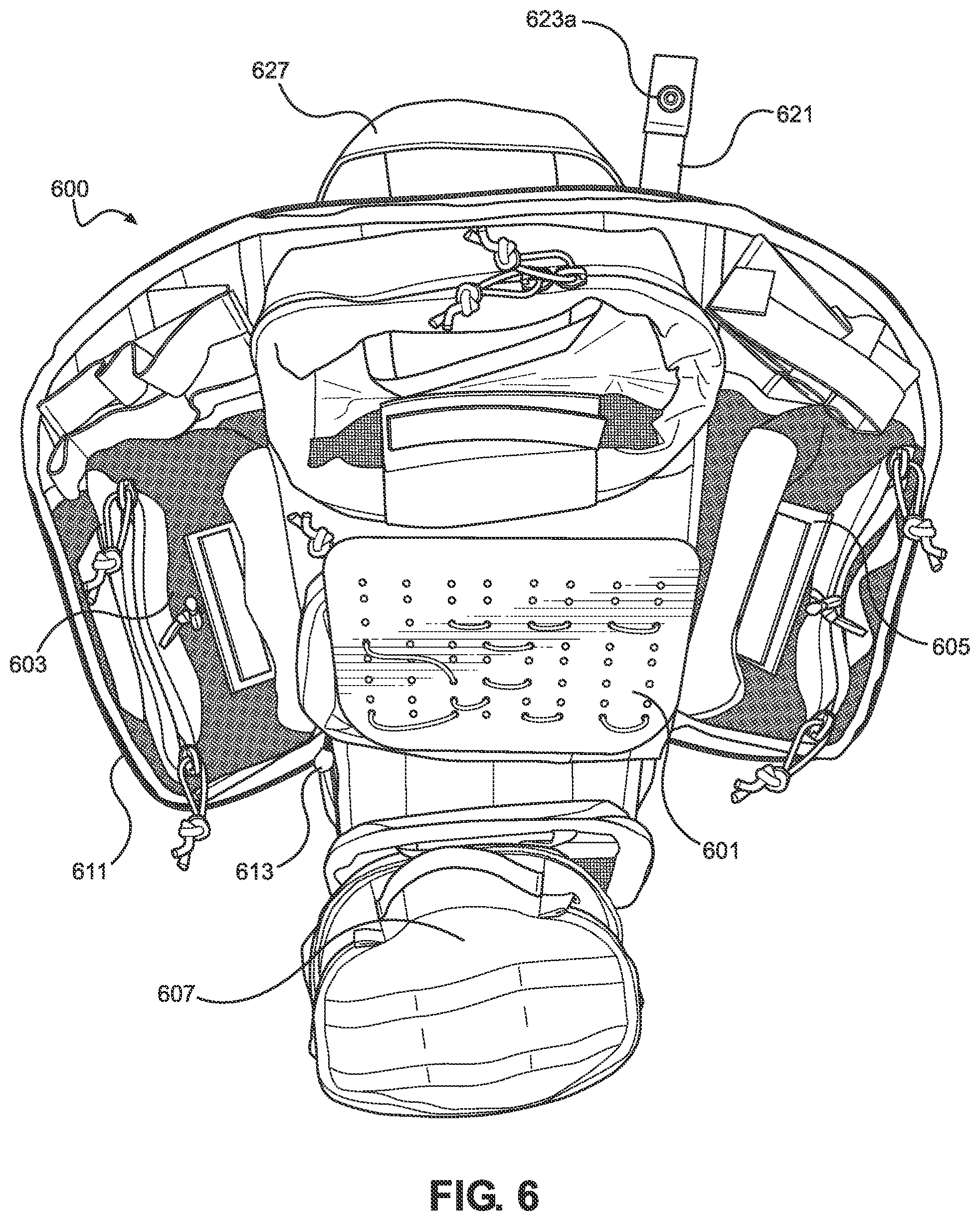 Patent US12324497 Figure 8 – Storage bags