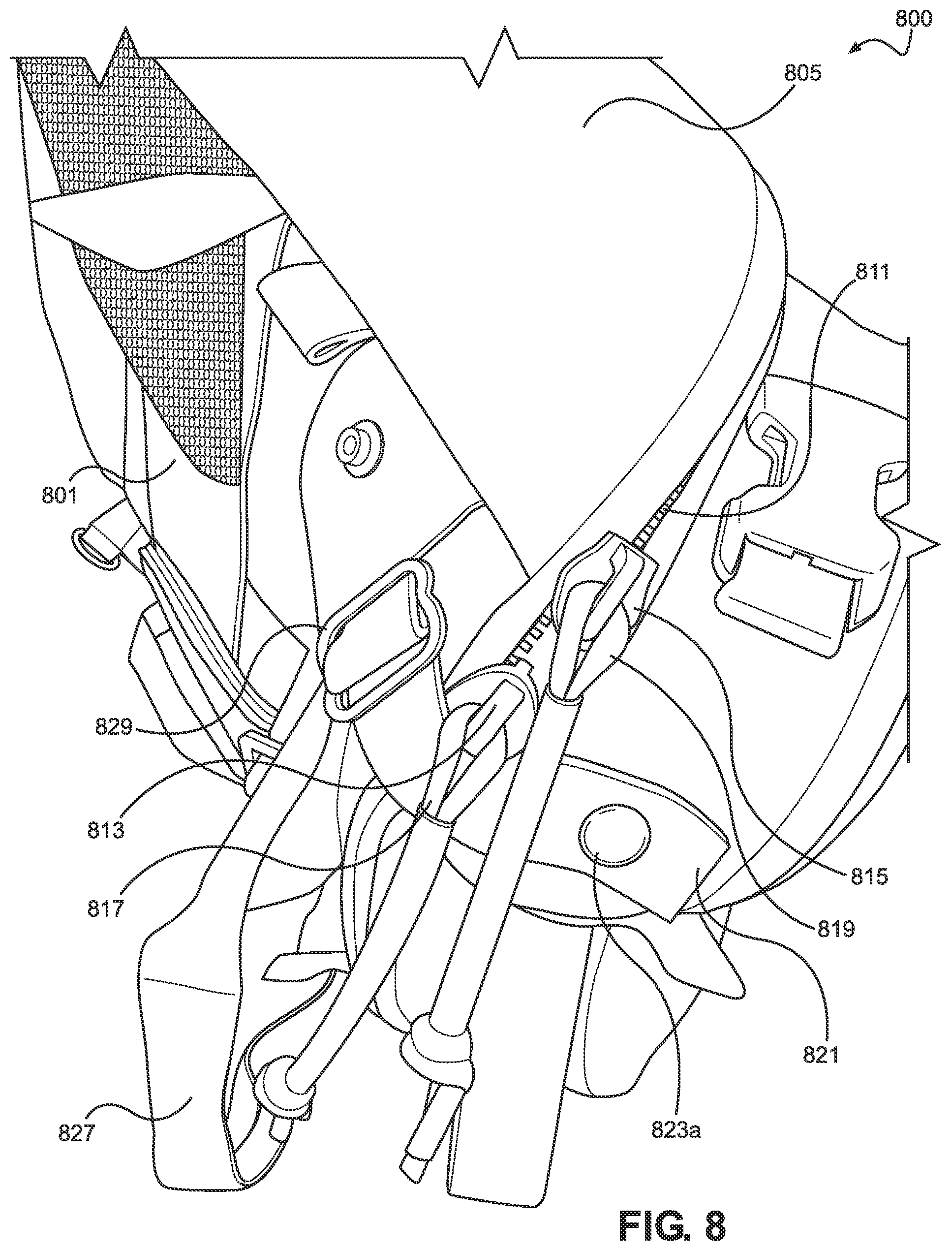Patent US12324497 Figure 10 – Storage bags