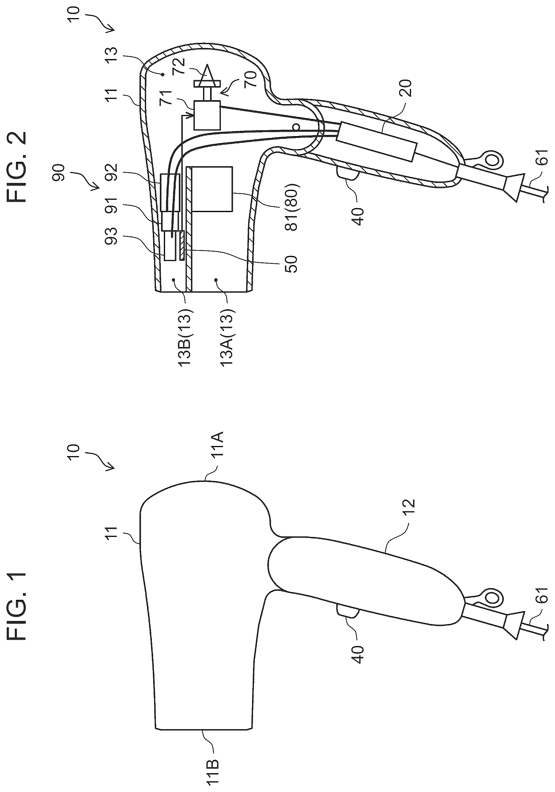 Patent US12324498 Figure 1 – Haircare device