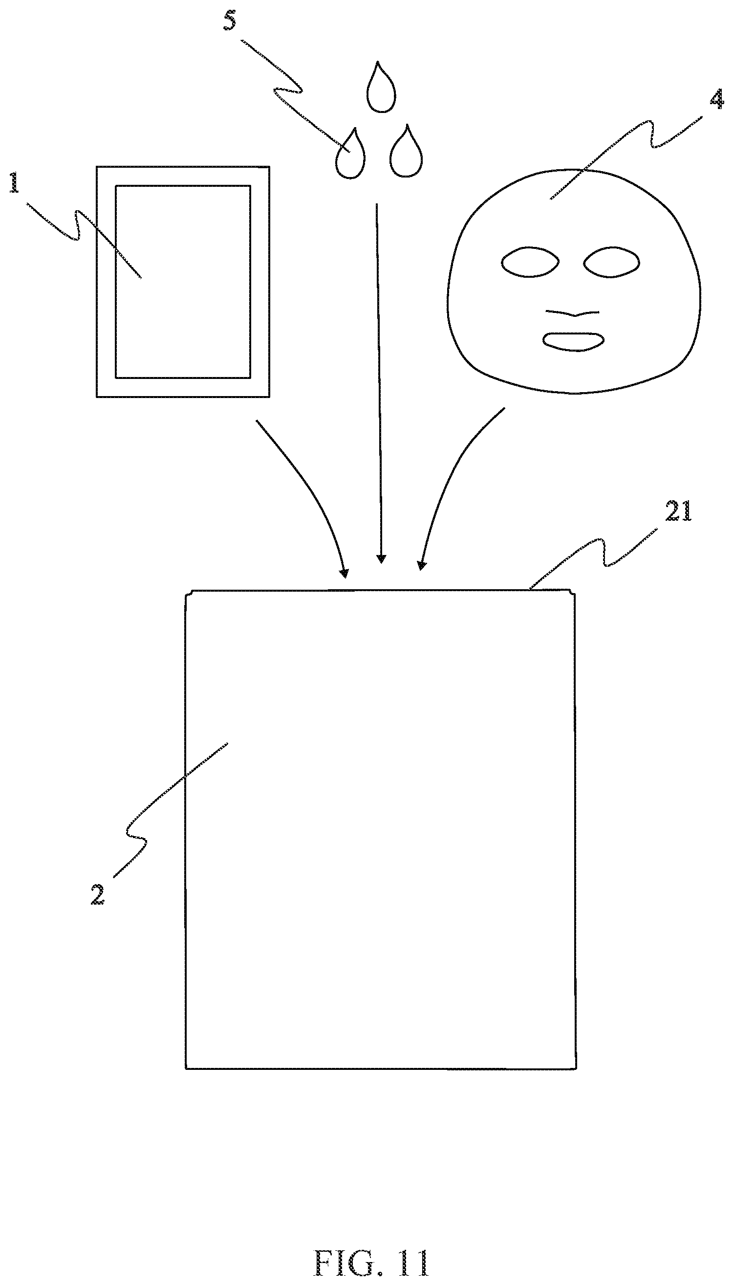 Patent US12324501 Figure 11 – On-demand cosmetic packaging