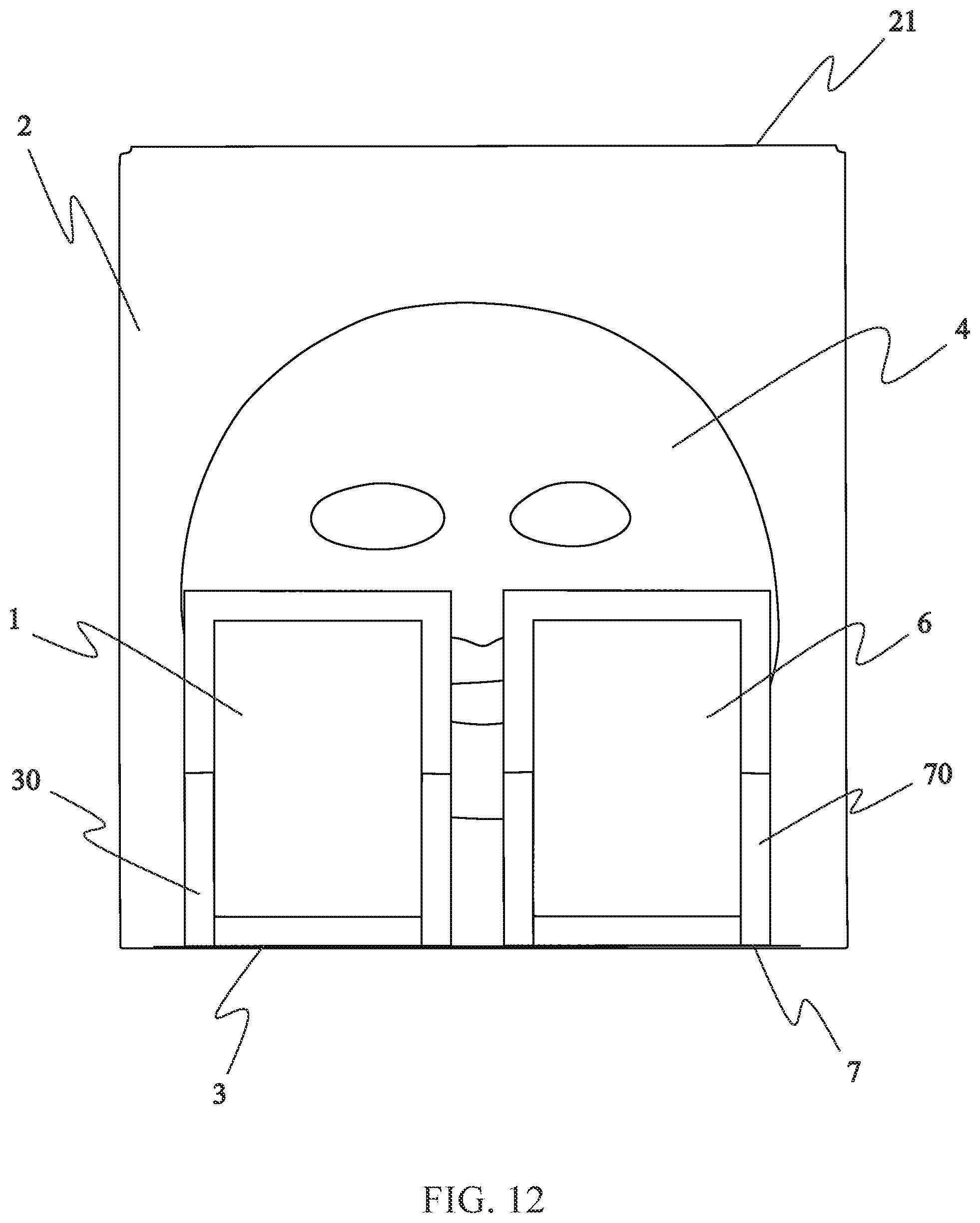 Patent US12324501 Figure 12 – On-demand cosmetic packaging