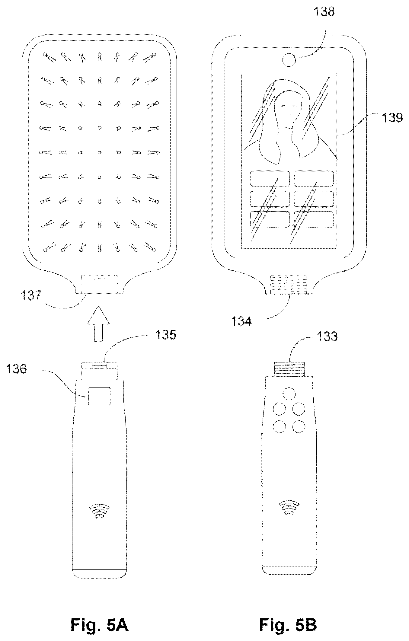 Patent US12324506 Figure 5 – Smart brushes and accessories systems and methods