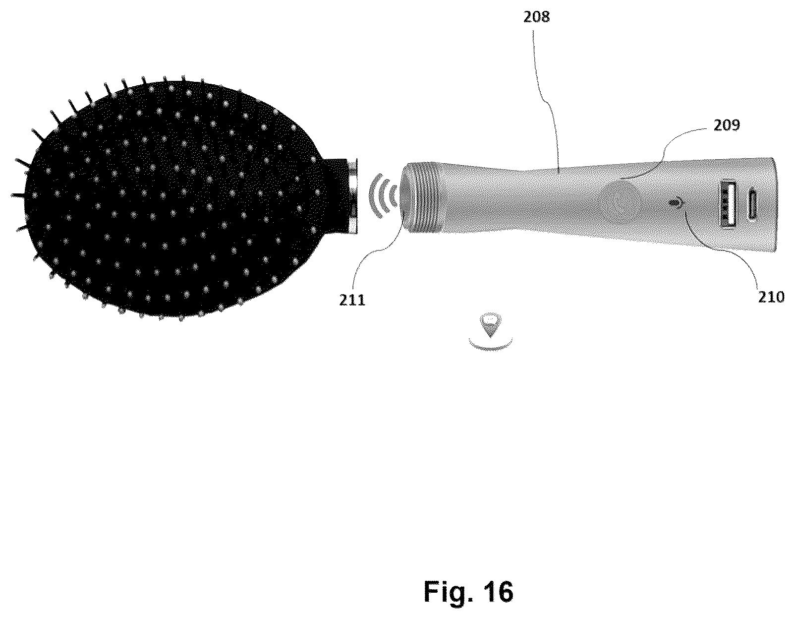 Patent US12324506 Figure 16 – Smart brushes and accessories systems and methods