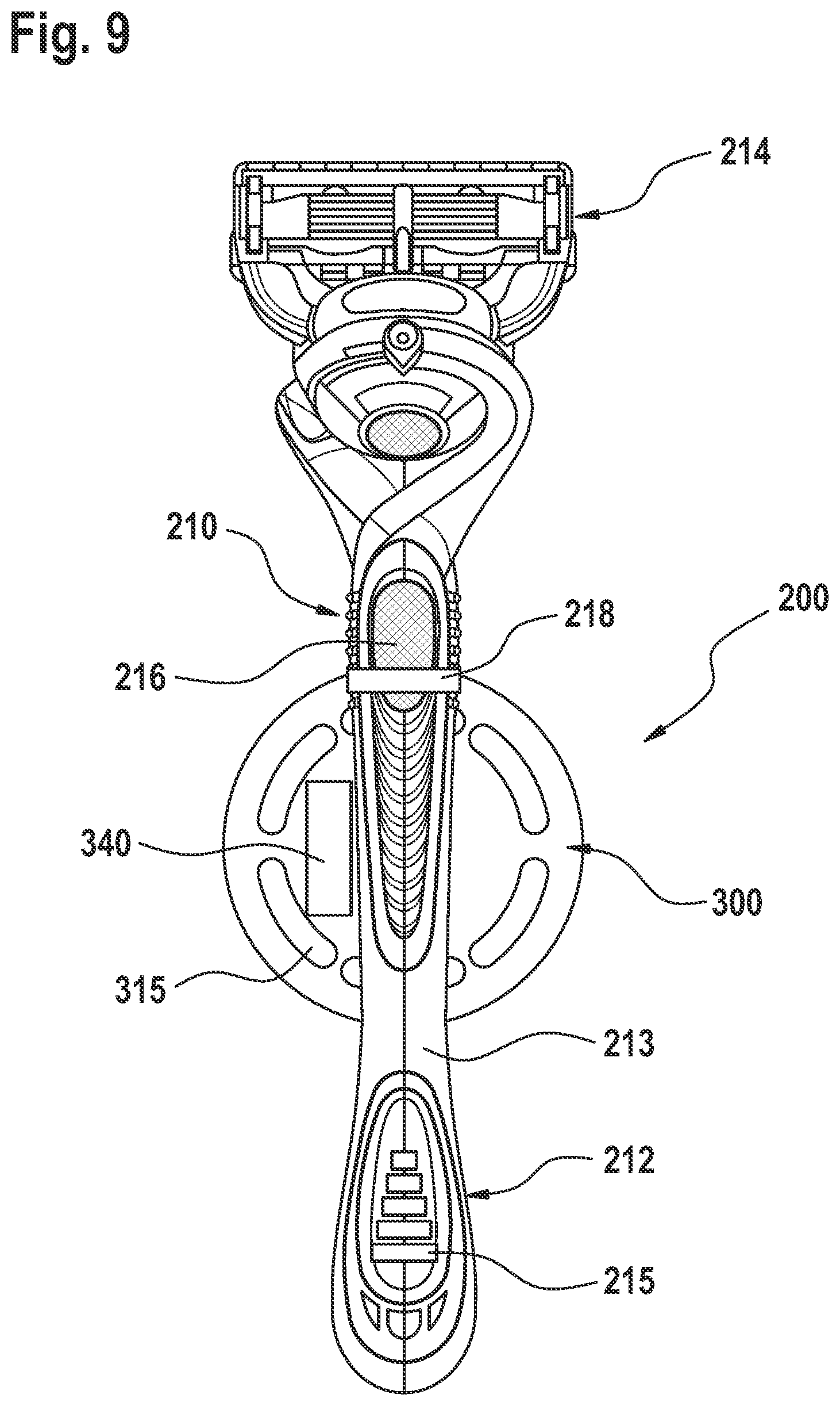 Patent US12324507 Figure 5 – Personal care guidance system and magnetic personal guide