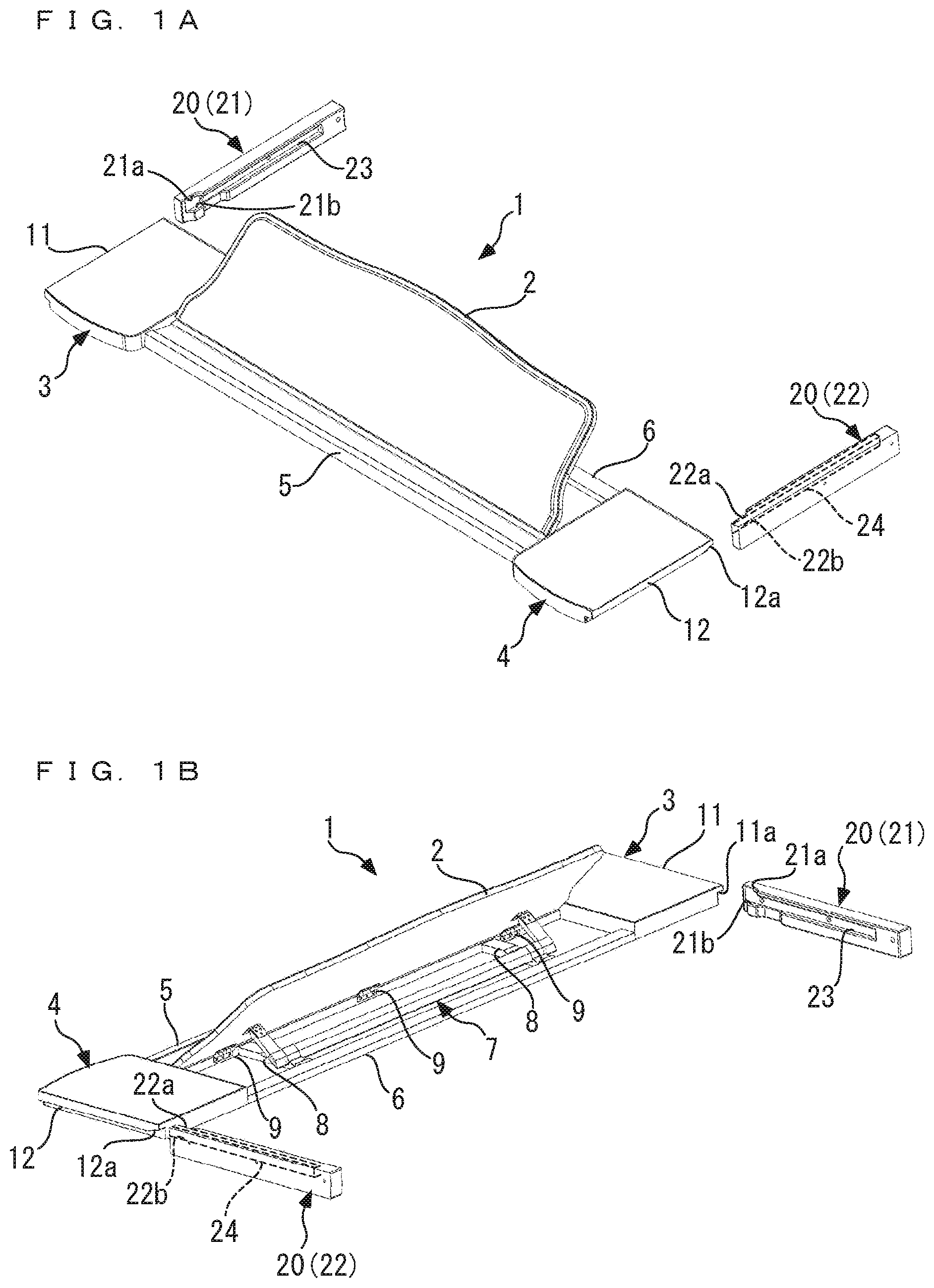 Patent US12324509 — Music rack unit-mounting structure of grand piano — Figure 1
