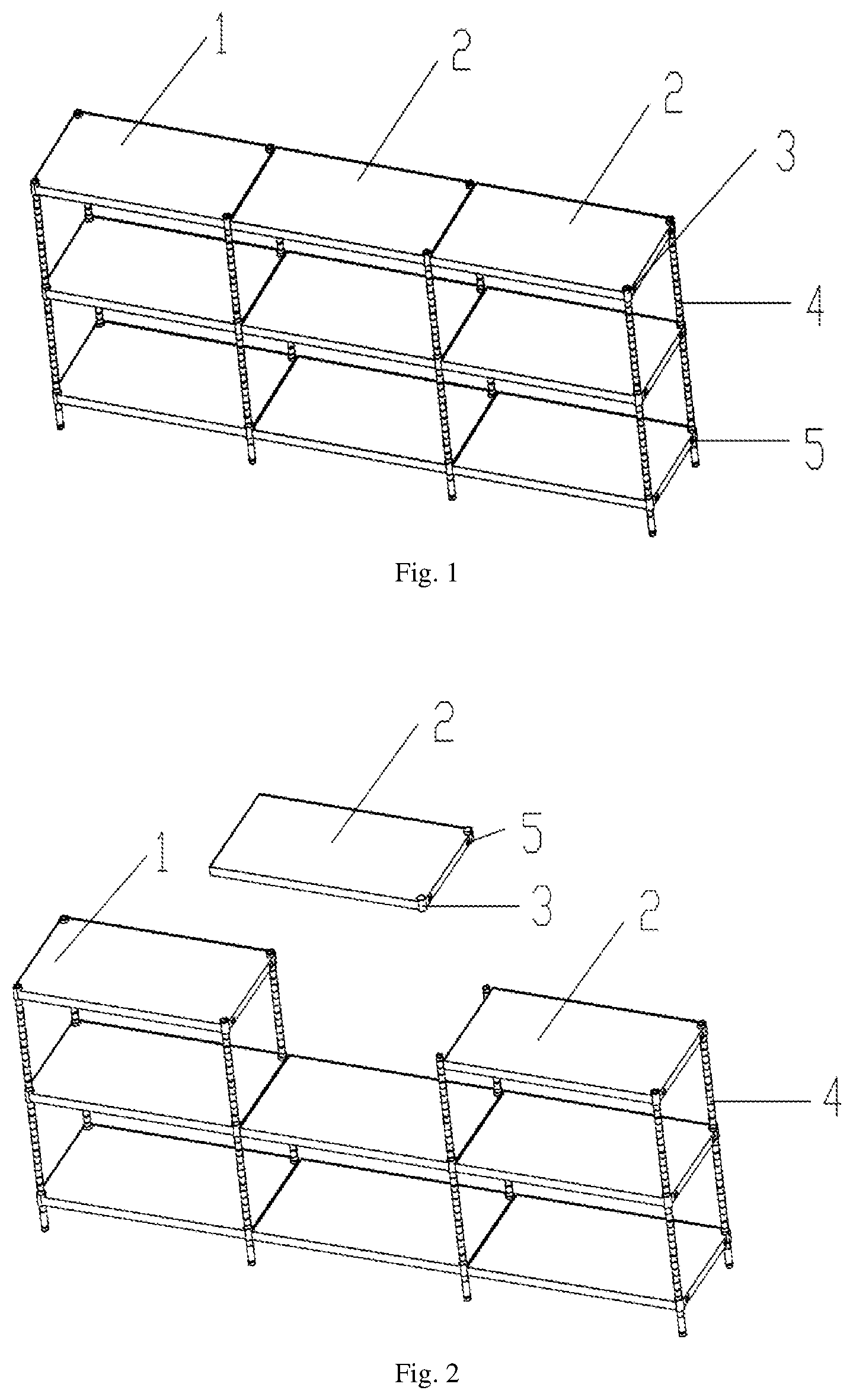 Patent US12324511 — Parallelly-connectable storage rack — Figure 1
