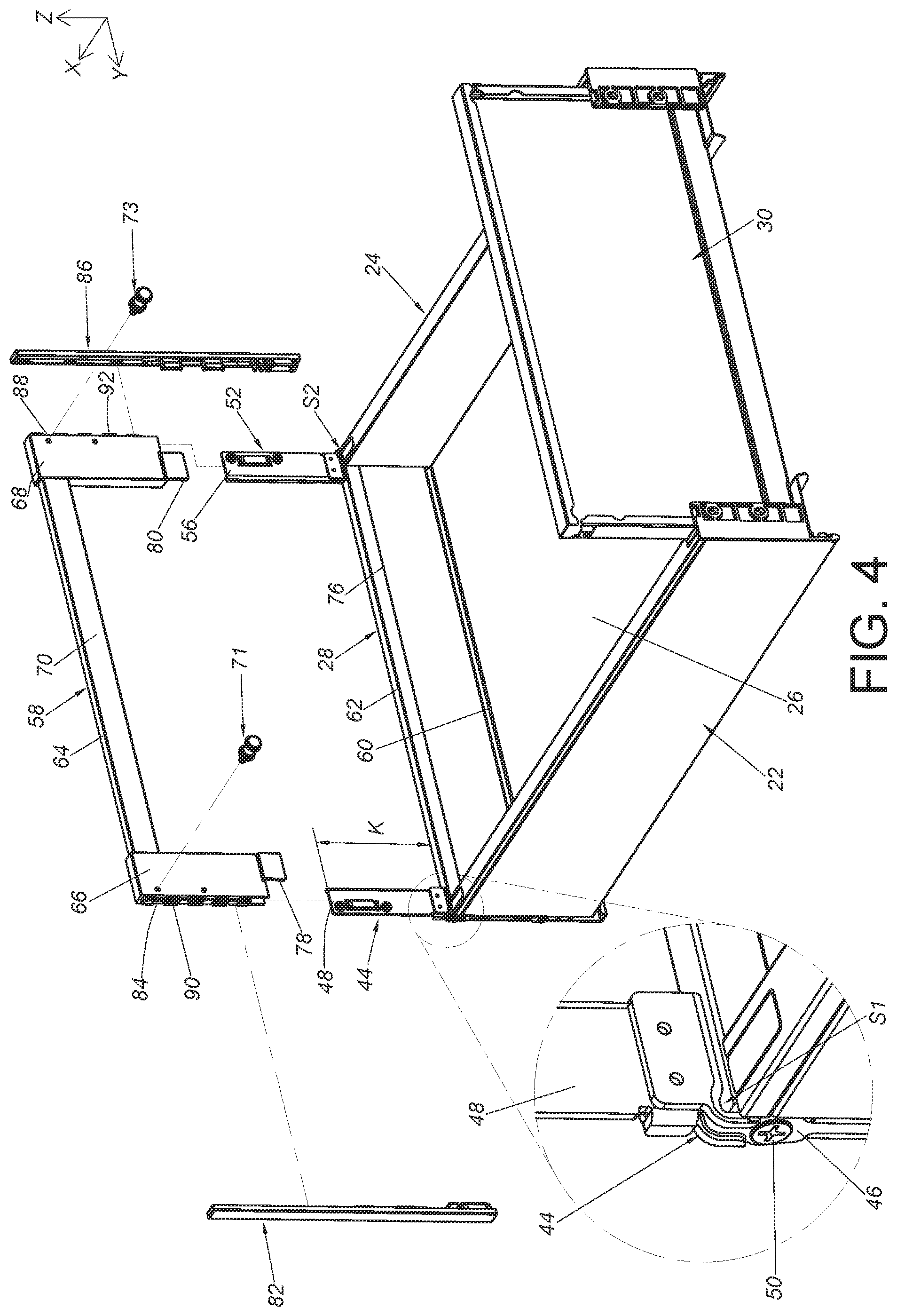 Patent US12324516 Figure 4 – Furniture system and furniture assembly thereof