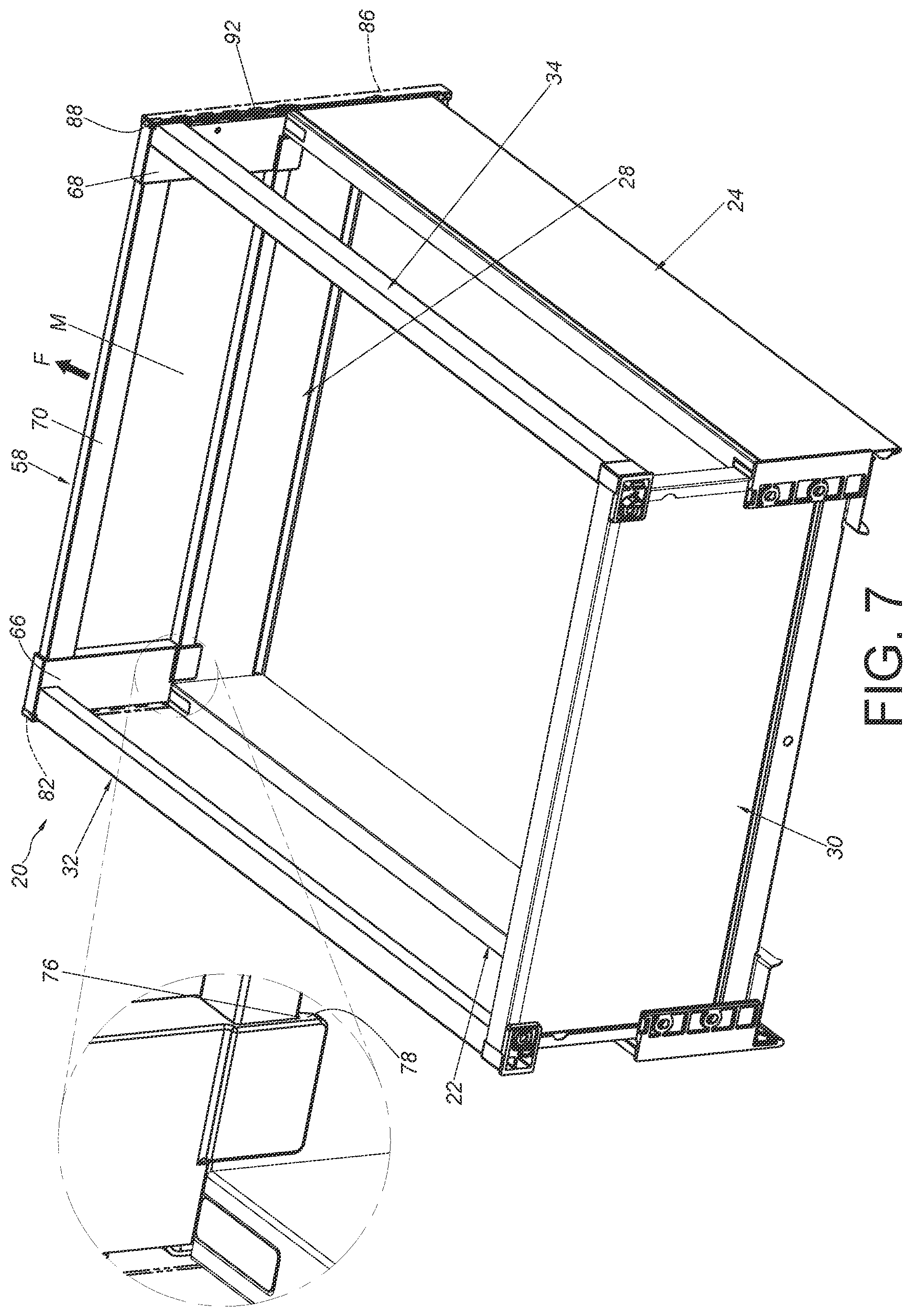 Patent US12324516 Figure 7 – Furniture system and furniture assembly thereof