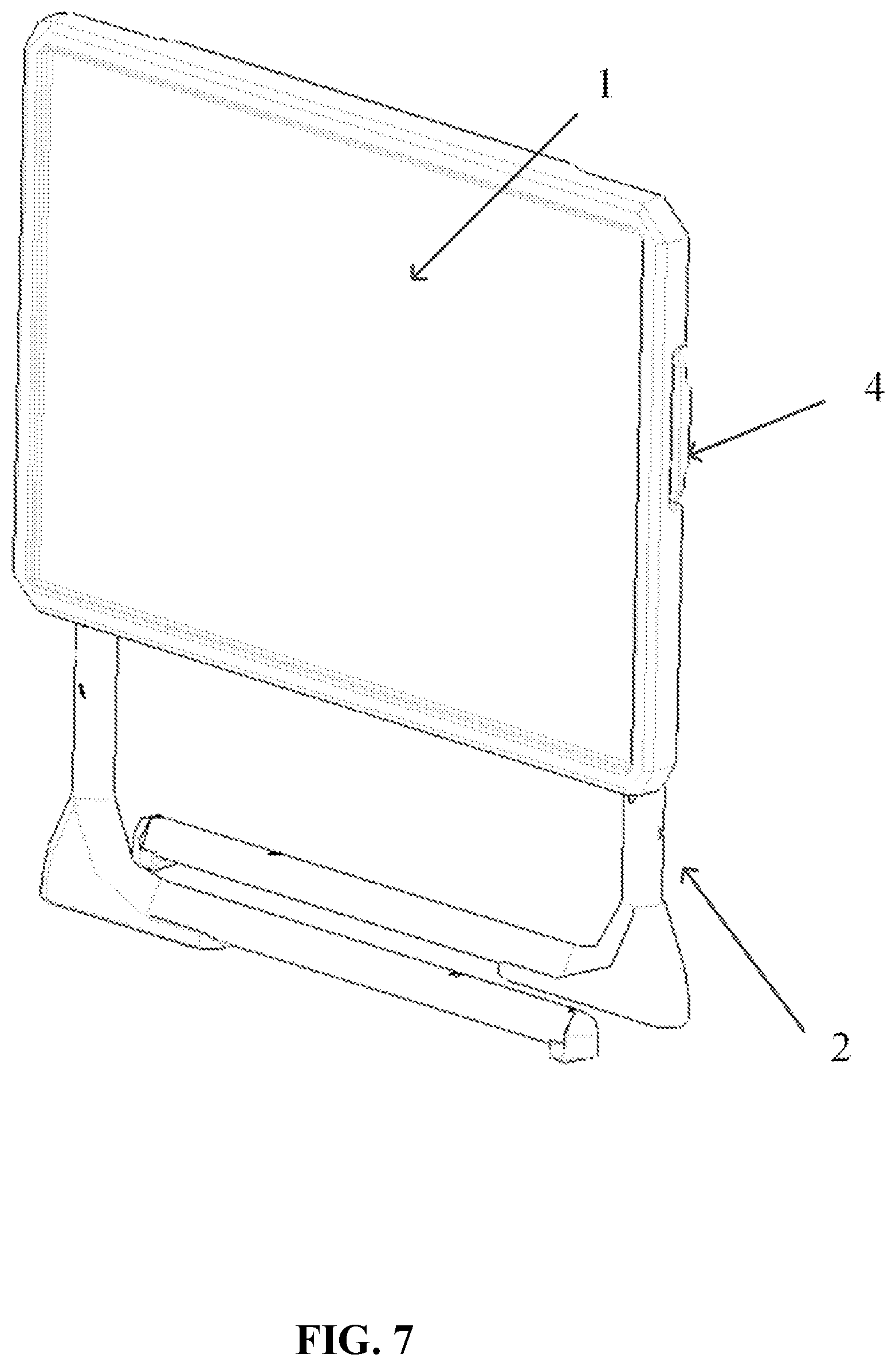 Patent US12324517 Figure 7 – Foldable table with leg rotation limiting structure