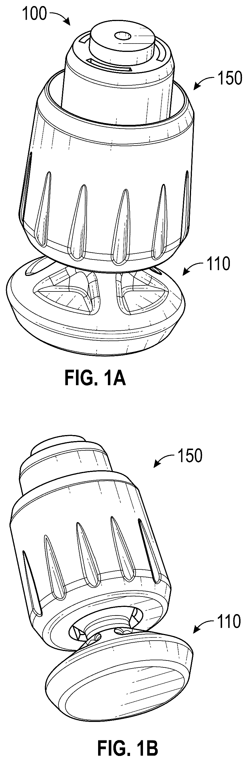 Patent US12324518 — Method of manufacturing at least a portion of a swivel glide — Figure 1
