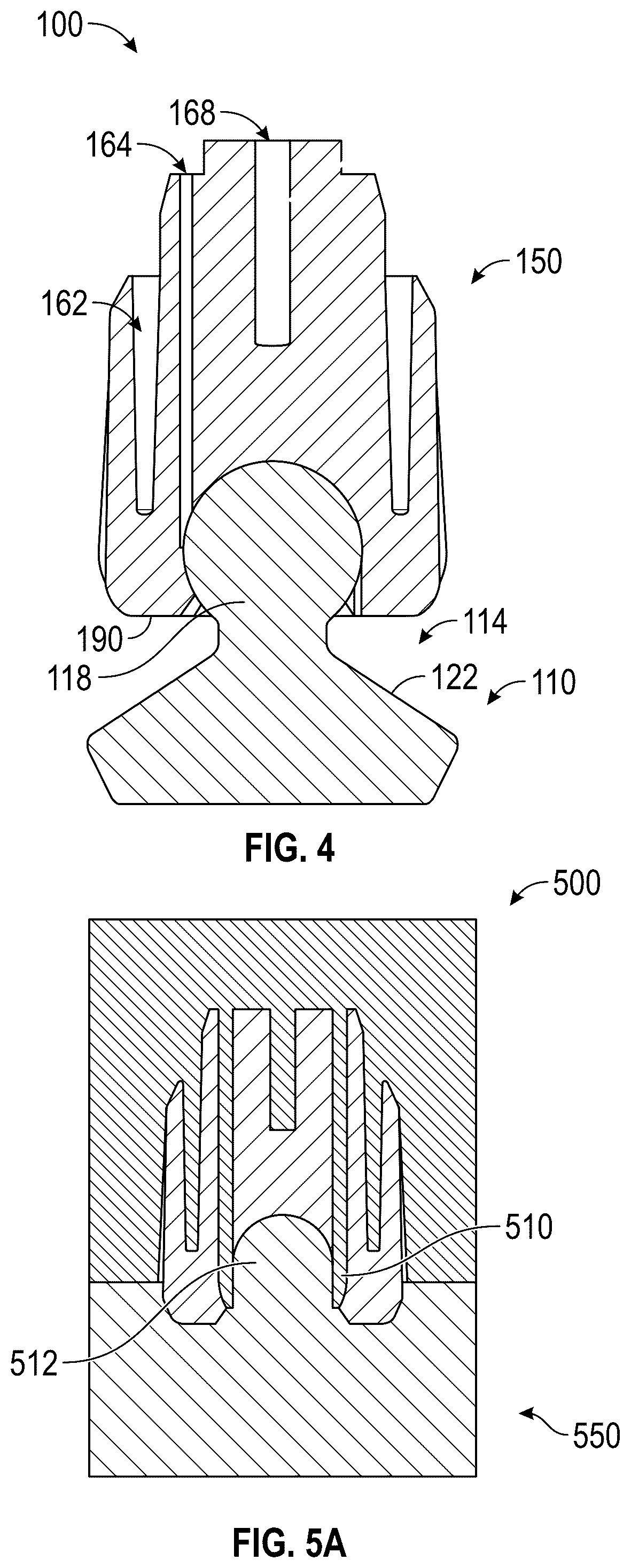 Patent US12324518 Figure 5 – Method of manufacturing at least a portion of a swivel glide