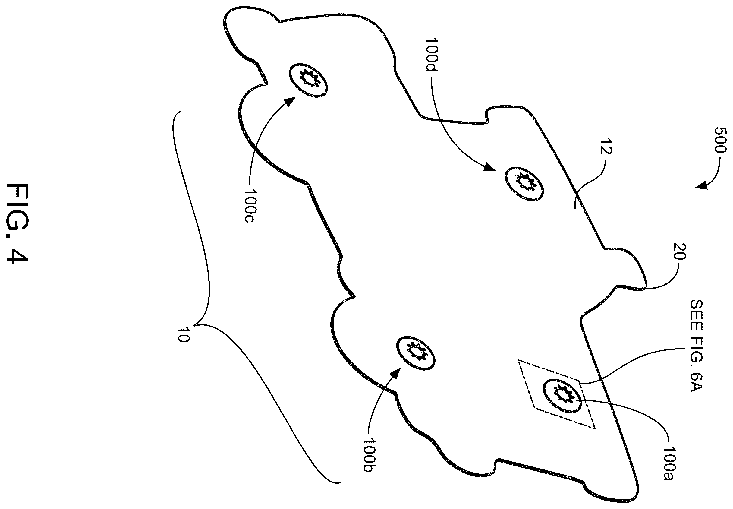 Patent US12324521 Figure 4 – Whiteboard substrate with mounting assembly