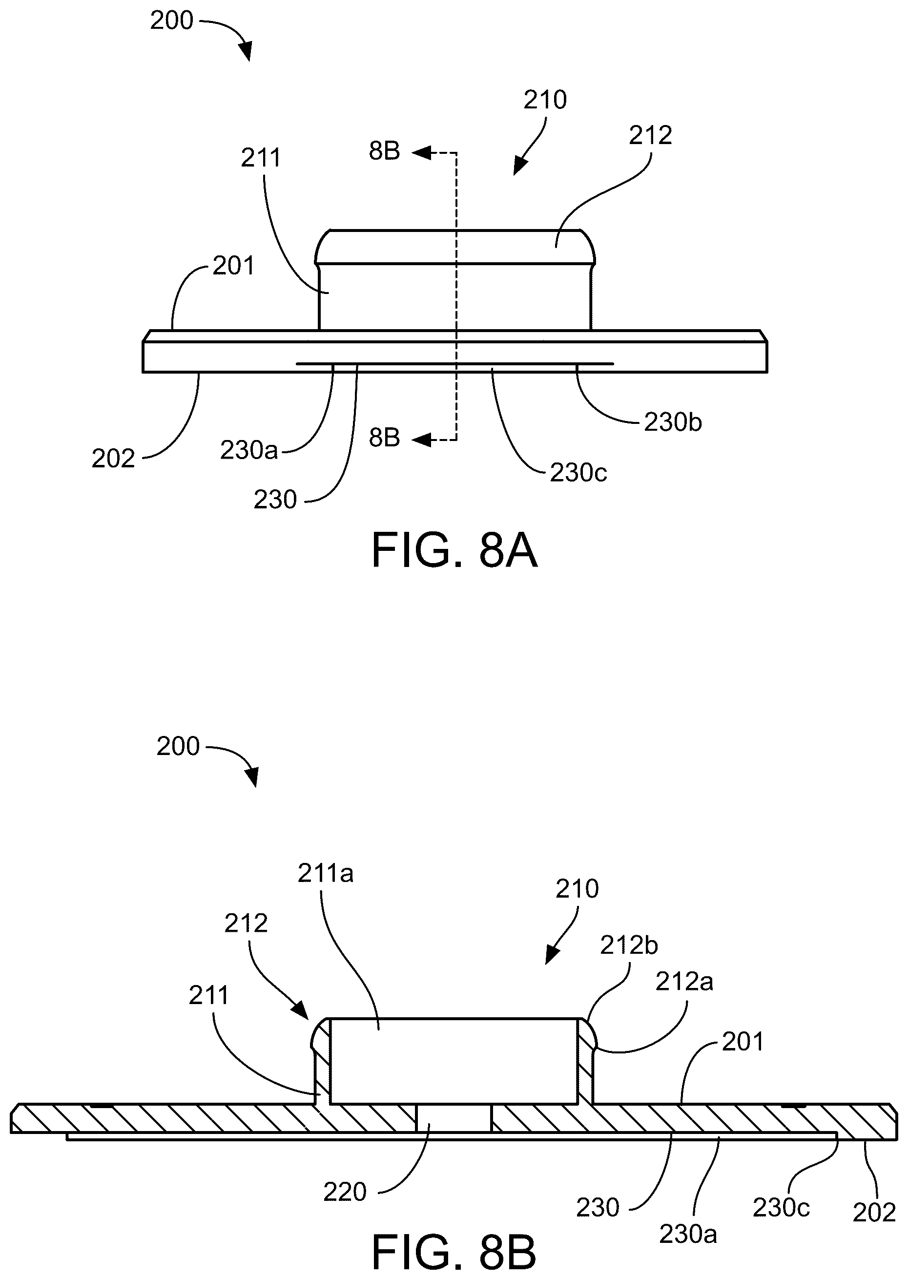 Patent US12324521 Figure 8 – Whiteboard substrate with mounting assembly