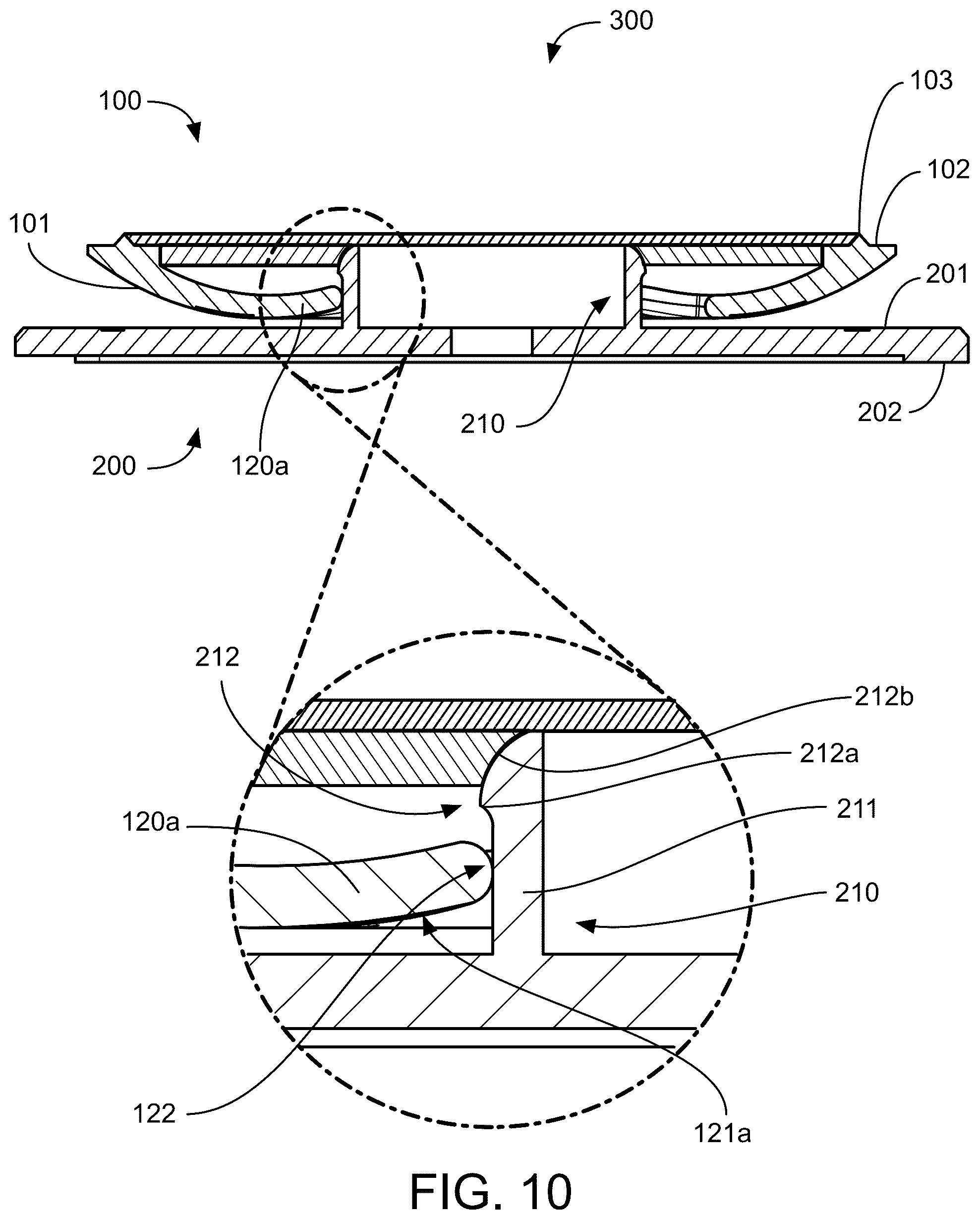 Patent US12324521 Figure 10 – Whiteboard substrate with mounting assembly