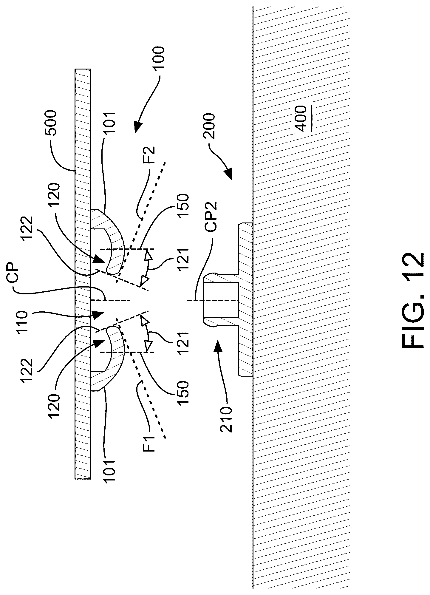 Patent US12324521 Figure 12 – Whiteboard substrate with mounting assembly