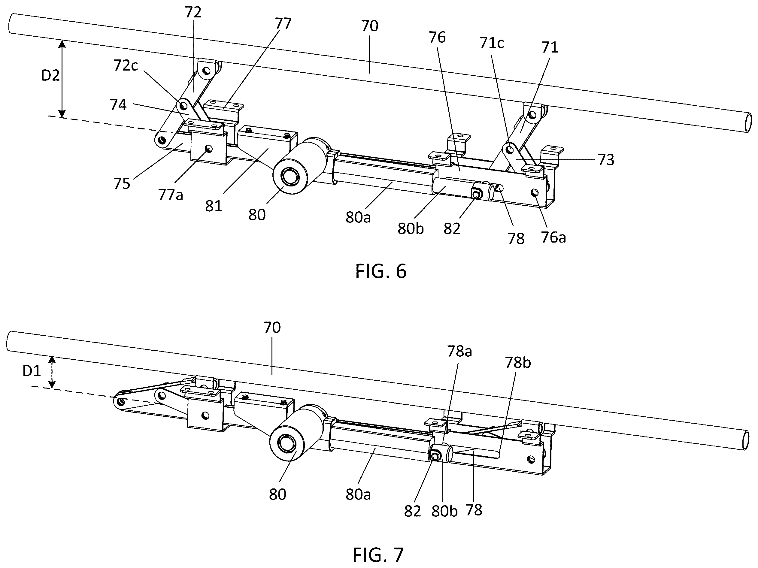 Patent US12324523 Figure 6 – Lumbar support mechanism and adjustable bed therewith