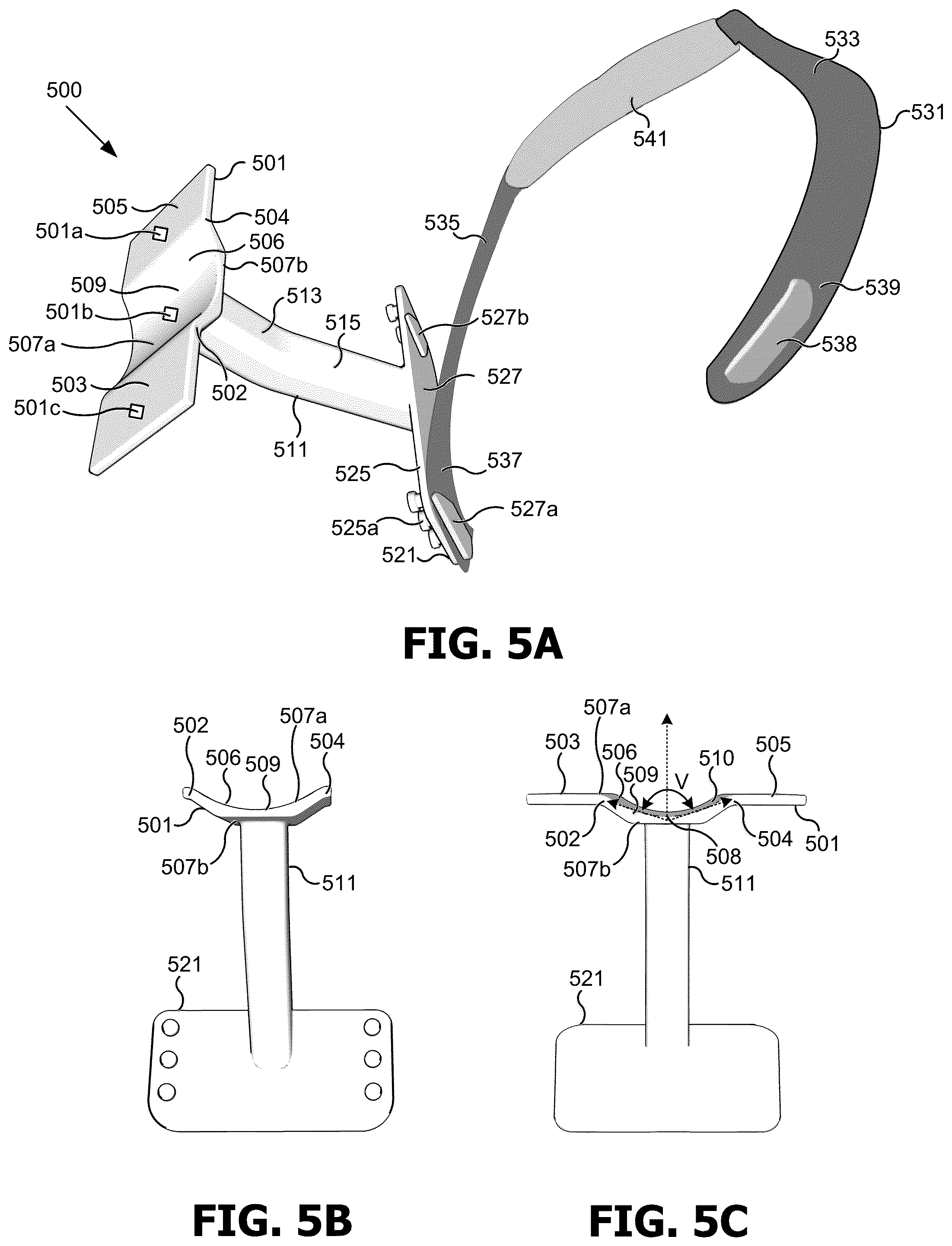 Patent US12324525 Figure 3 – Brace device and method