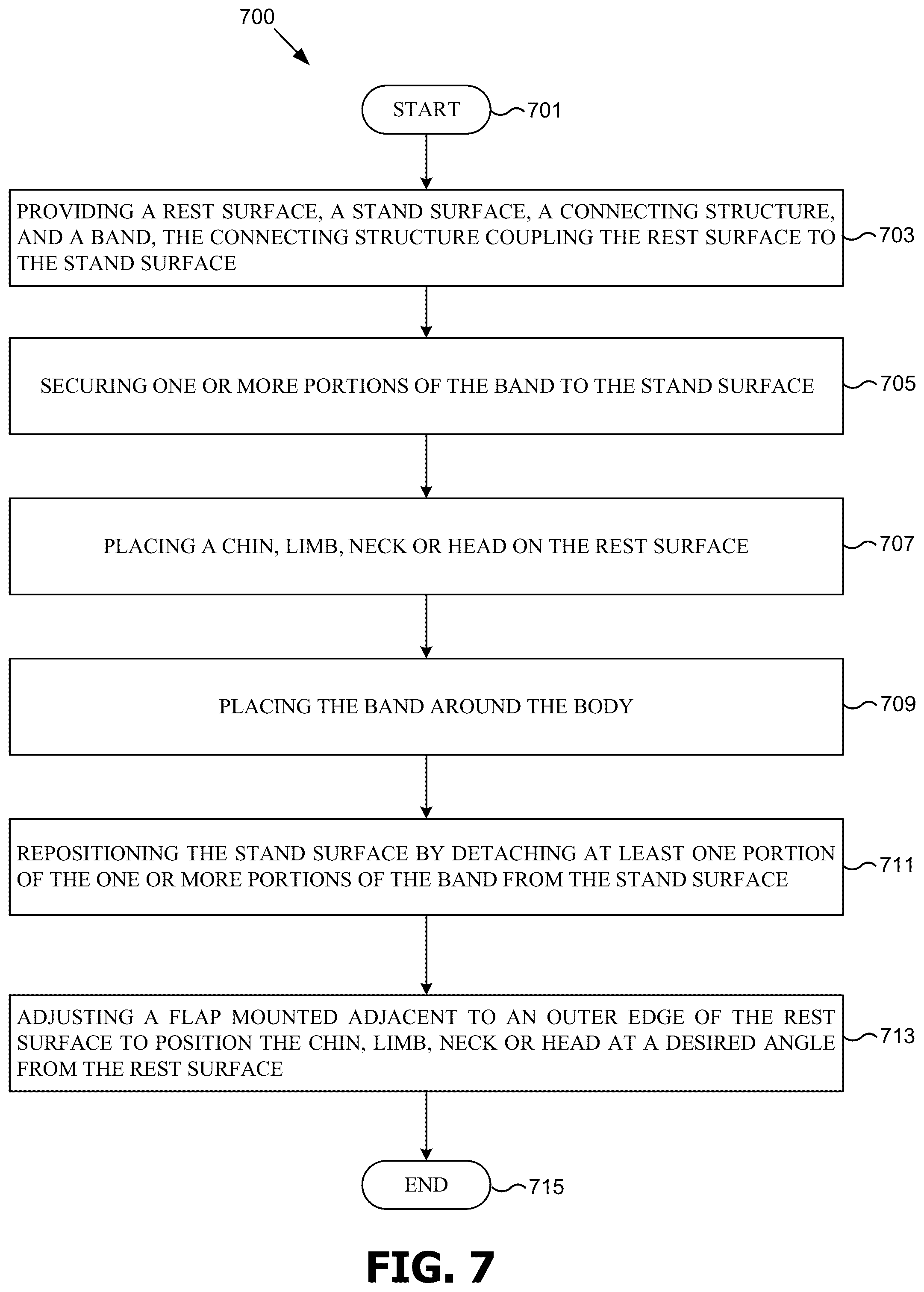Patent US12324525 Figure 5 – Brace device and method