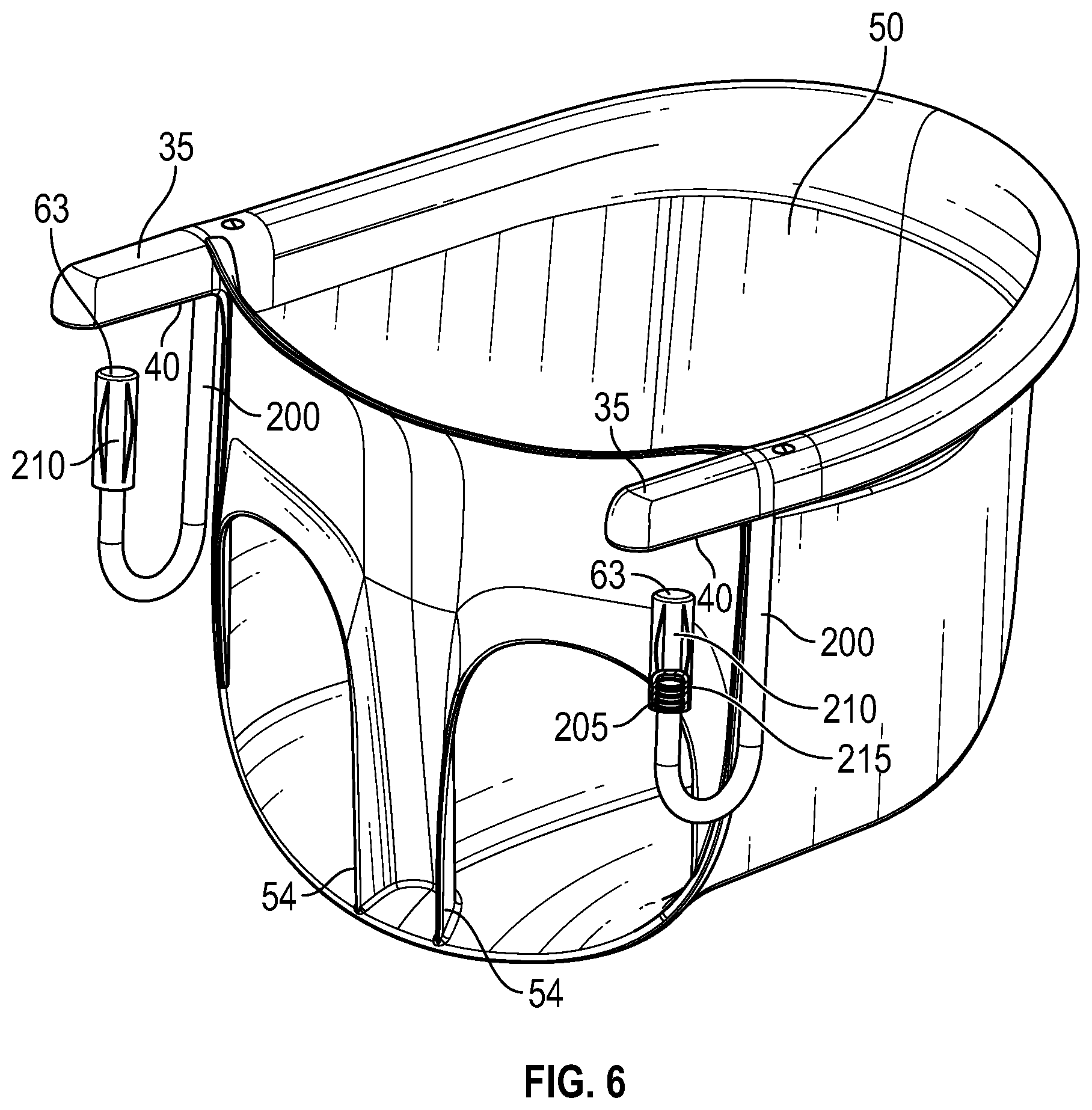 Patent US12324526 Figure 5 – Baby seat