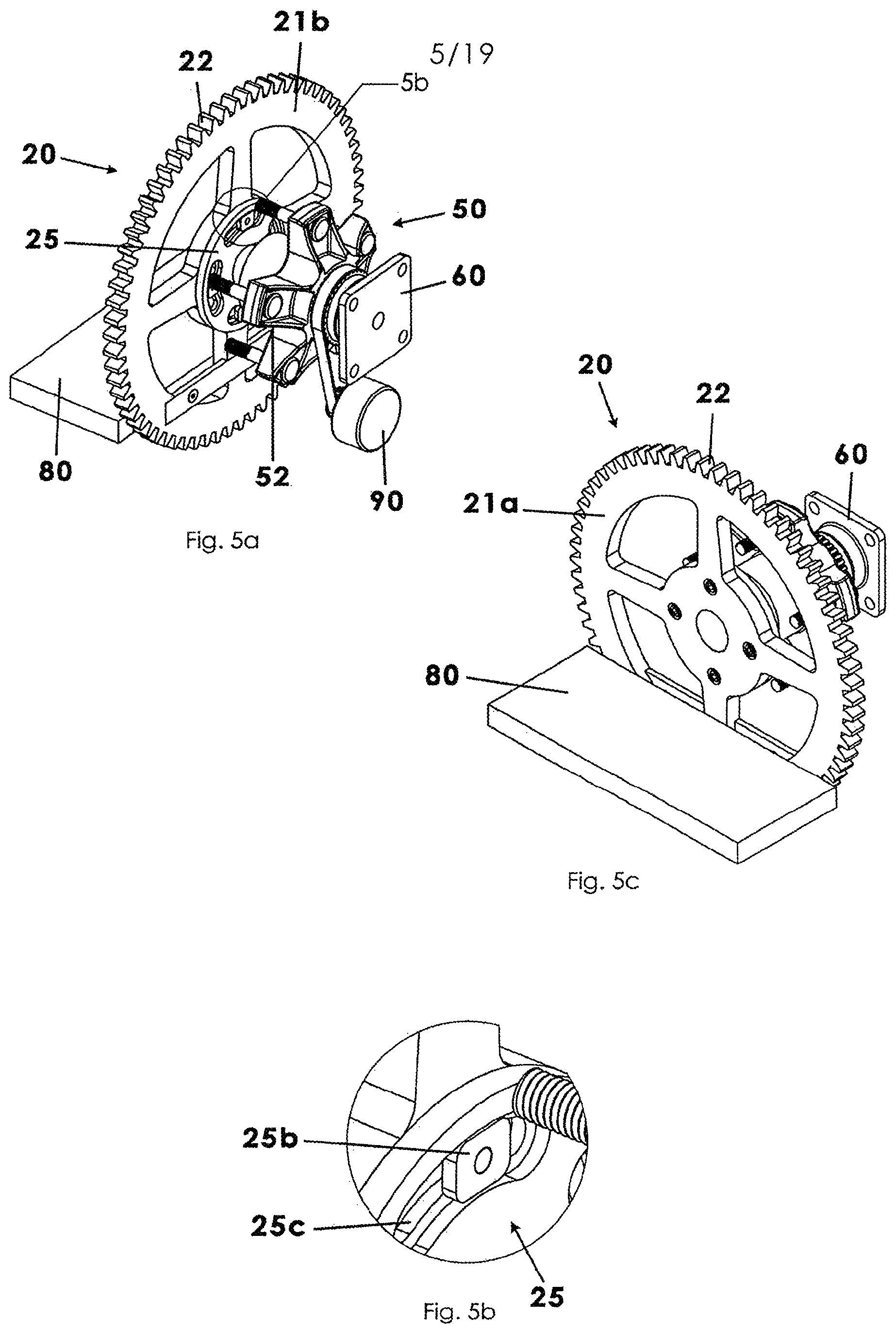 Patent US12324527 Figure 5 – Multi-wheel rotational display assembly