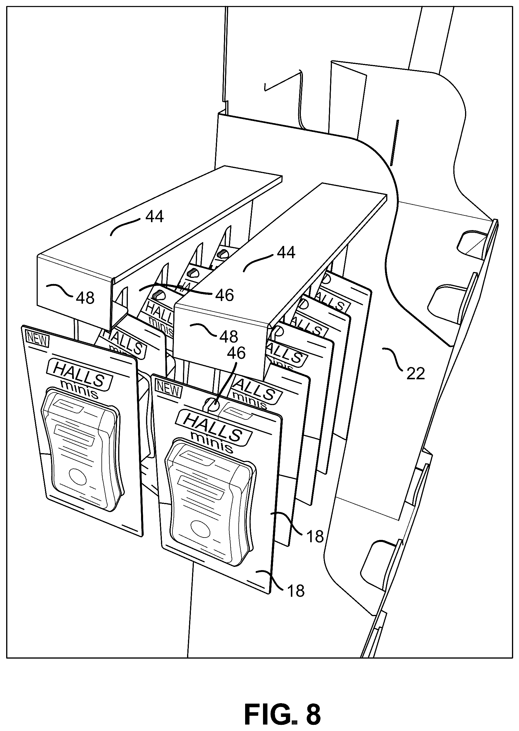 Patent US12324528 Figure 8 – Paper-based peg hook
