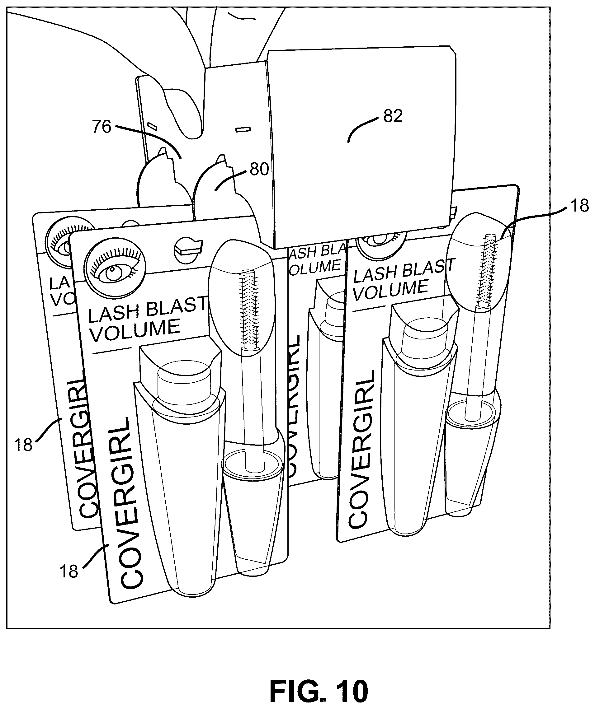 Patent US12324528 Figure 10 – Paper-based peg hook