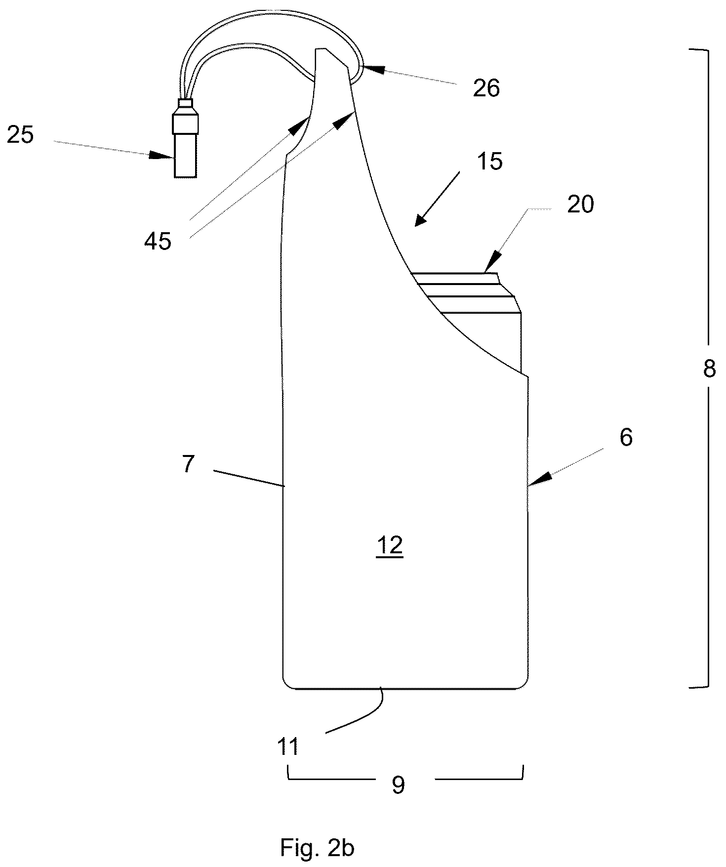 Patent US12324532 Figure 3 – Portable beverage holder device