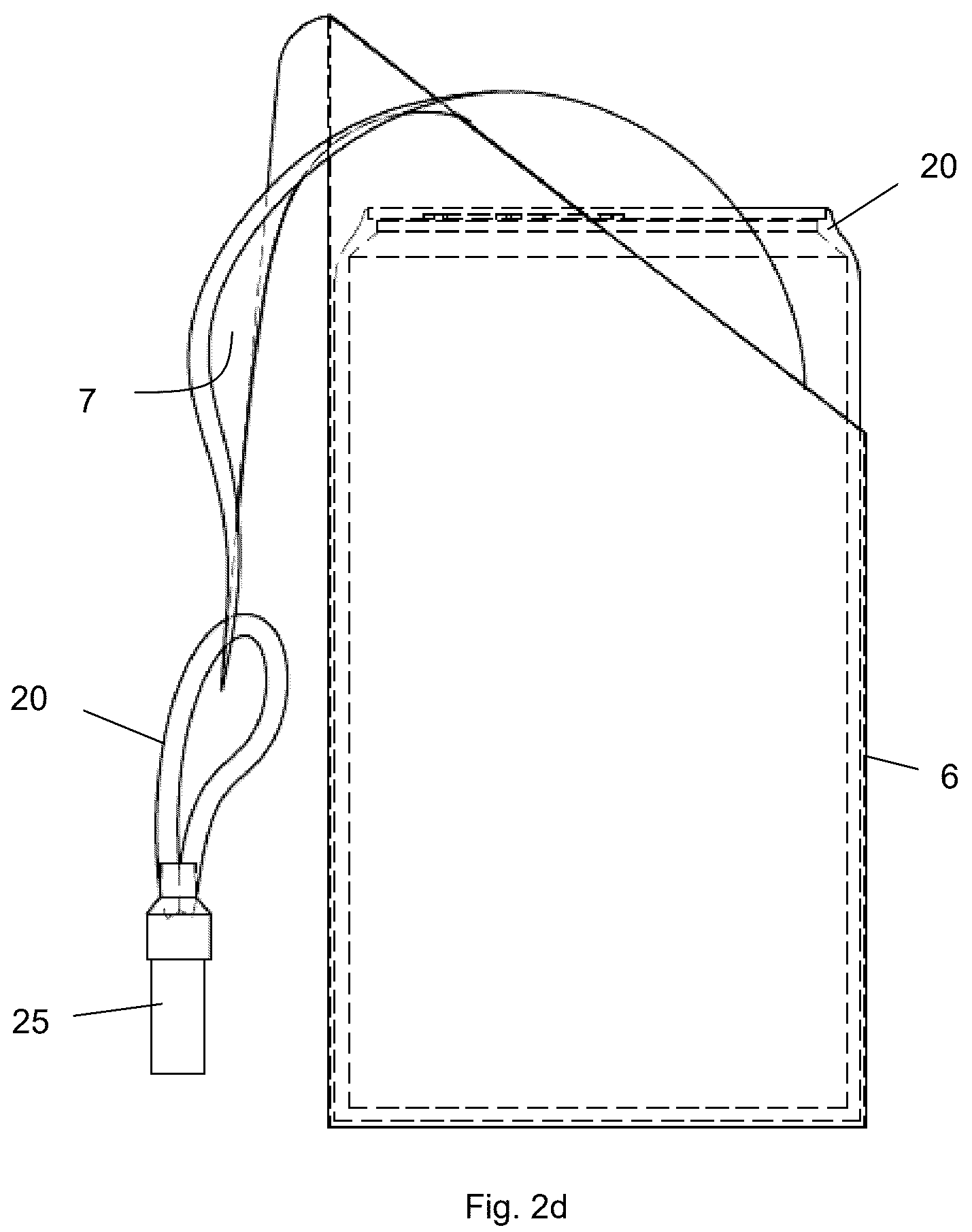 Patent US12324532 Figure 5 – Portable beverage holder device