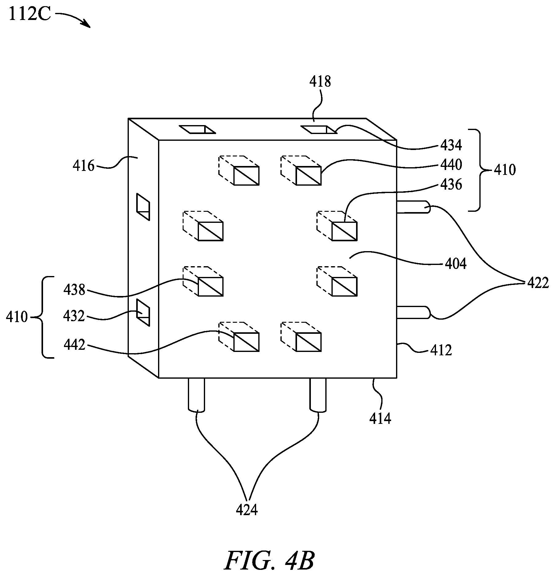 Patent US12324534 Figure 6 – Flexible intelligent parcel locker