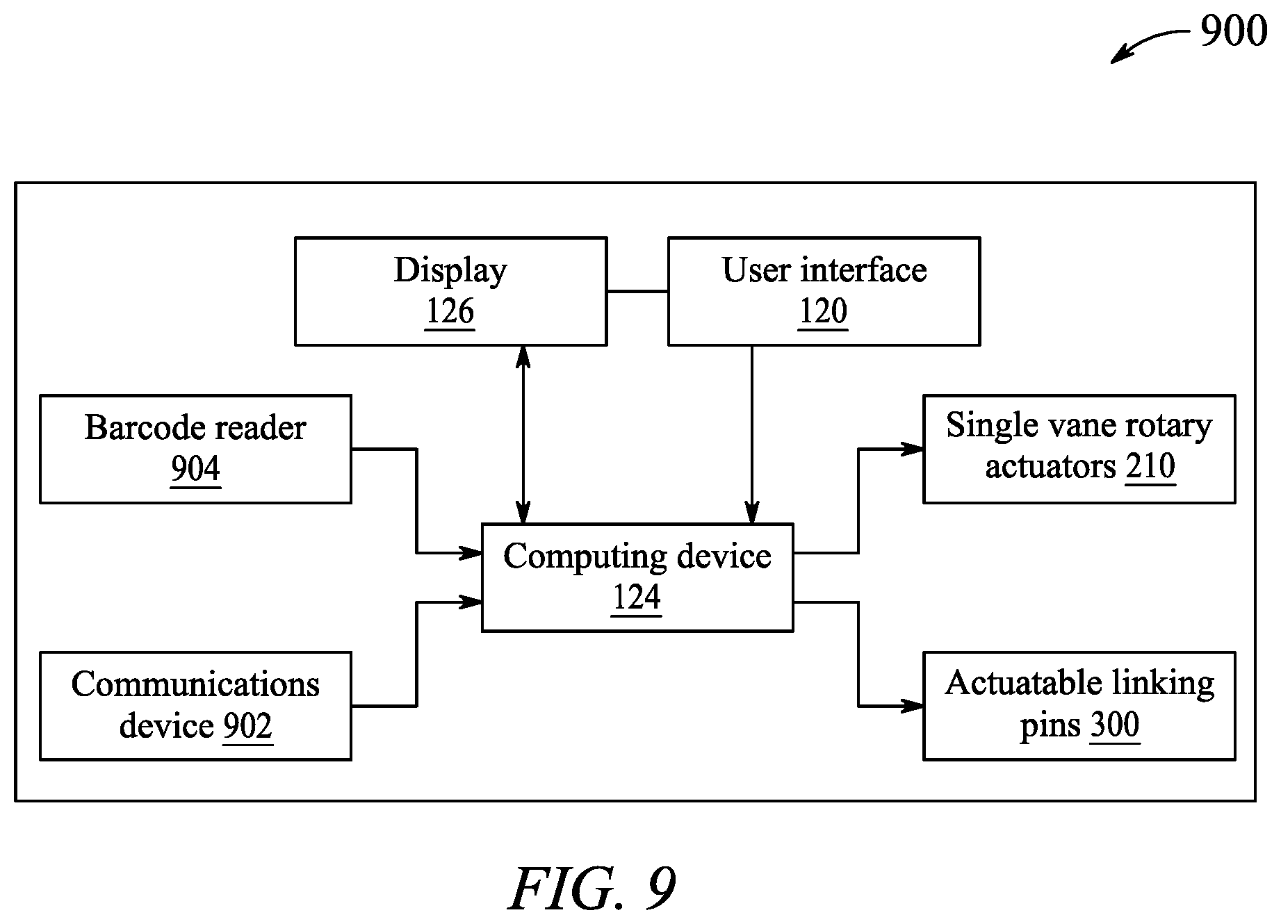 Patent US12324534 Figure 15 – Flexible intelligent parcel locker