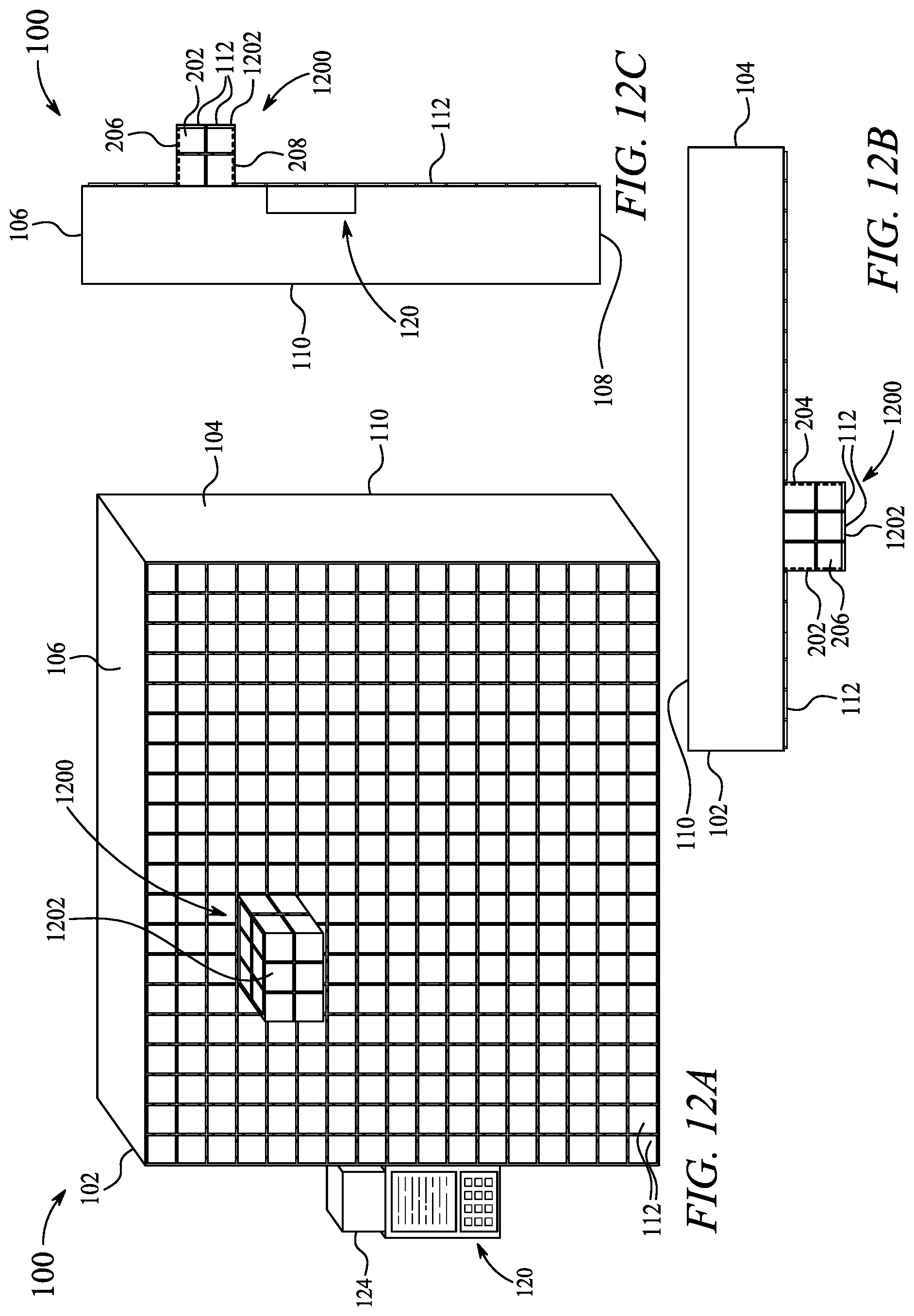 Patent US12324534 Figure 18 – Flexible intelligent parcel locker