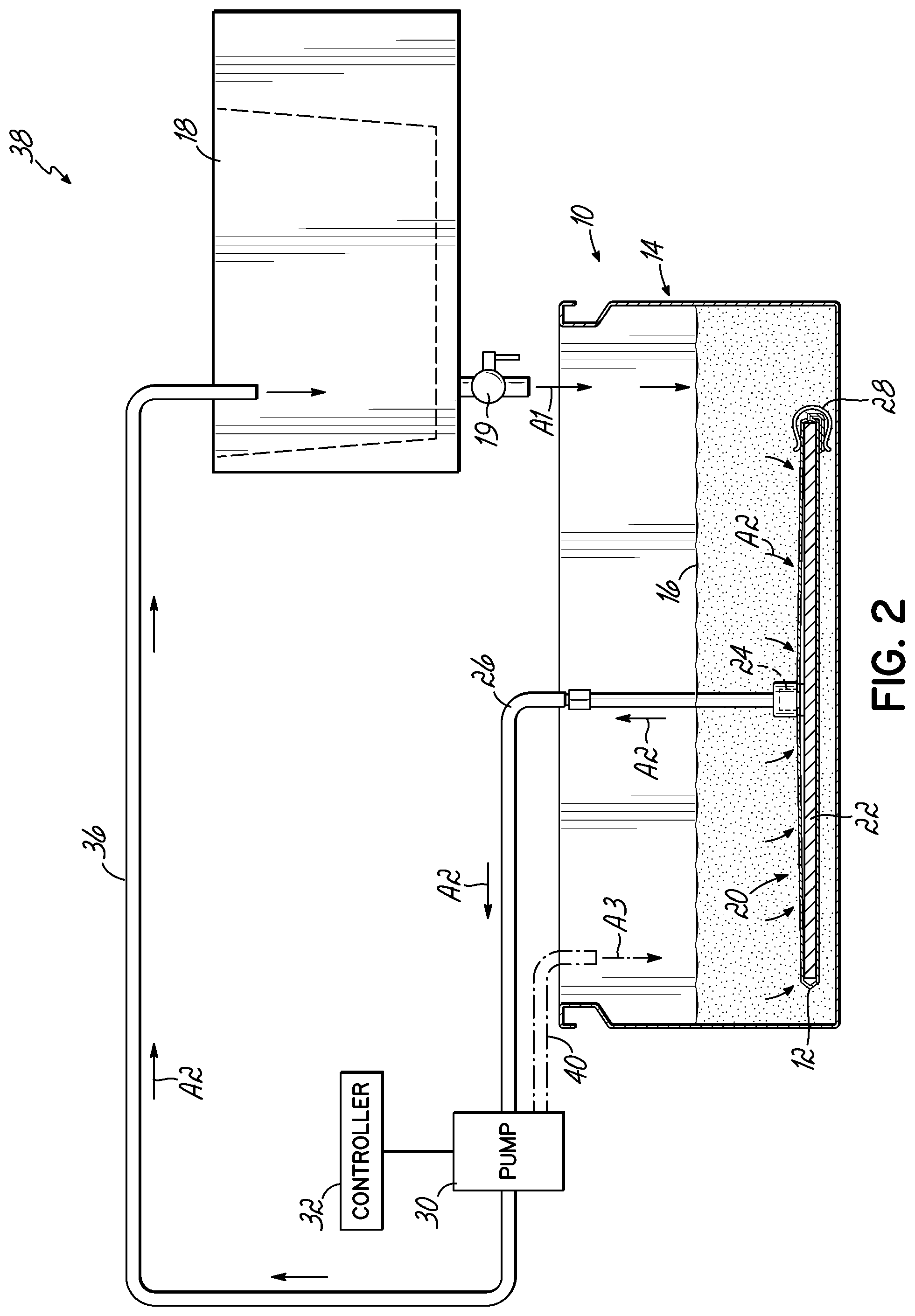 Patent US12324540 Figure 2 – Method of using high temperature filter for edible cooking oil