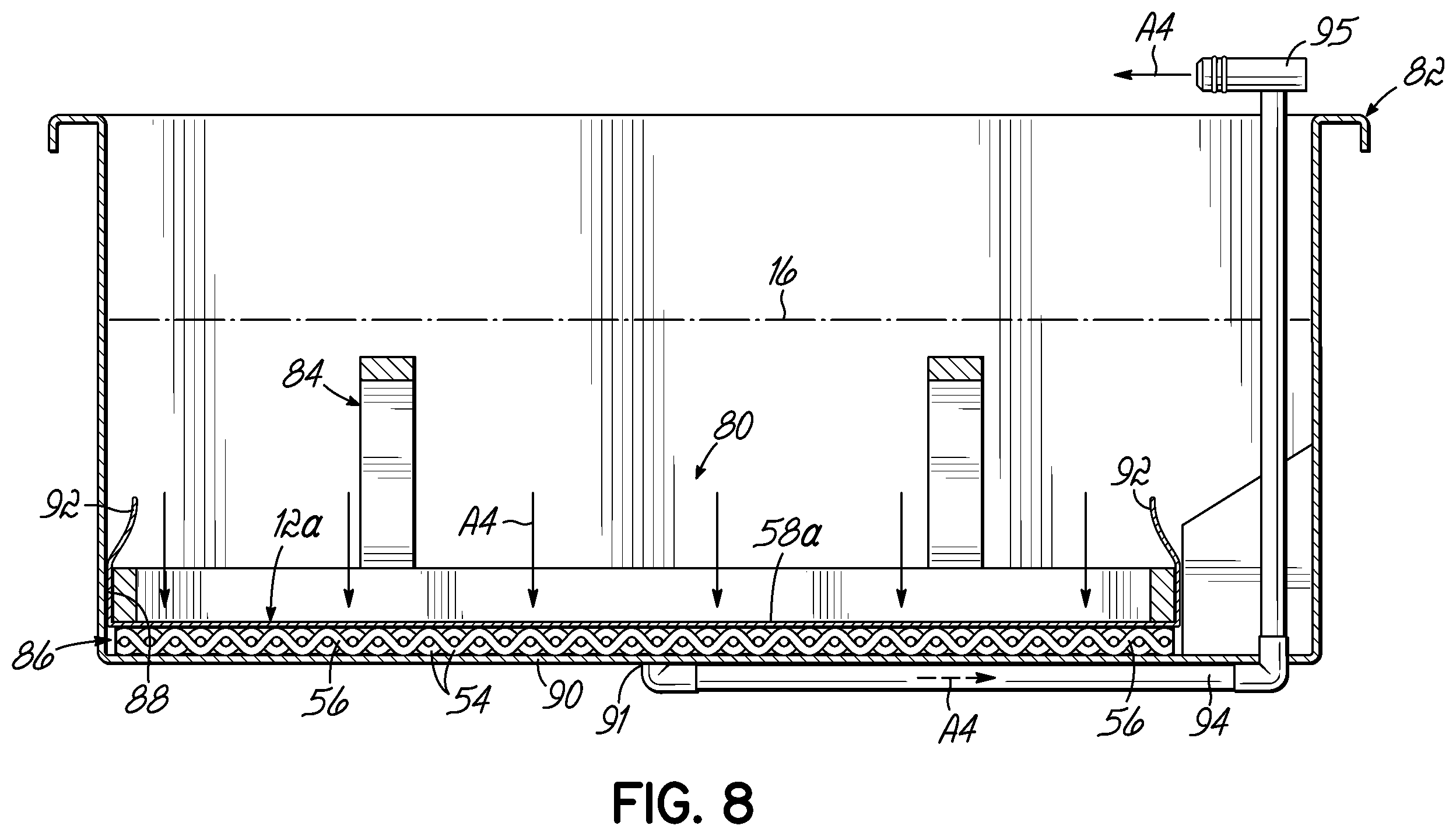 Patent US12324540 Figure 7 – Method of using high temperature filter for edible cooking oil
