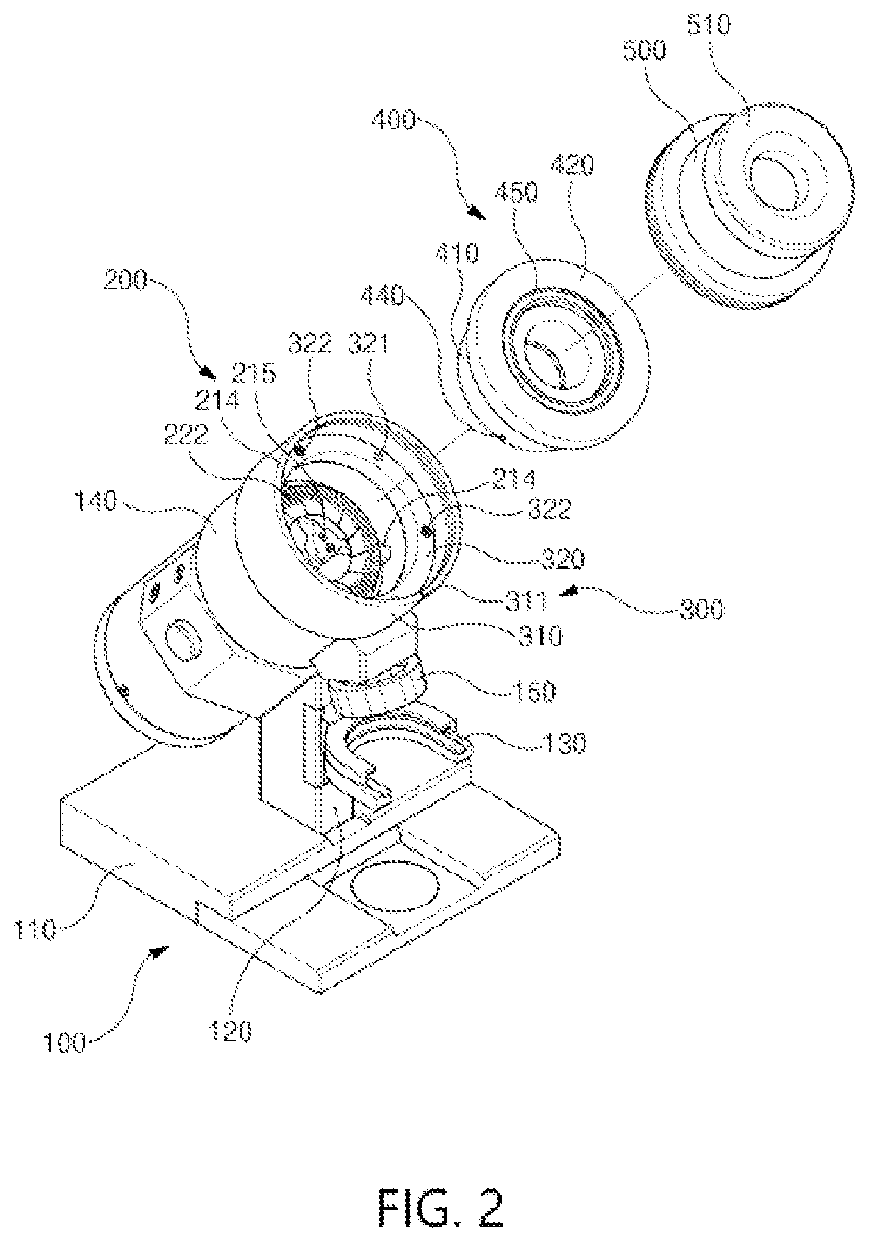 Patent US12324541 Figure 2 – Coffee grinder having improved accuracy of burr alignment for grinding uniformity