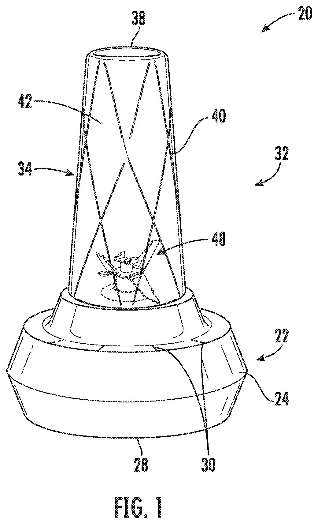 Patent US12324543 Figure 1 – Food processing system