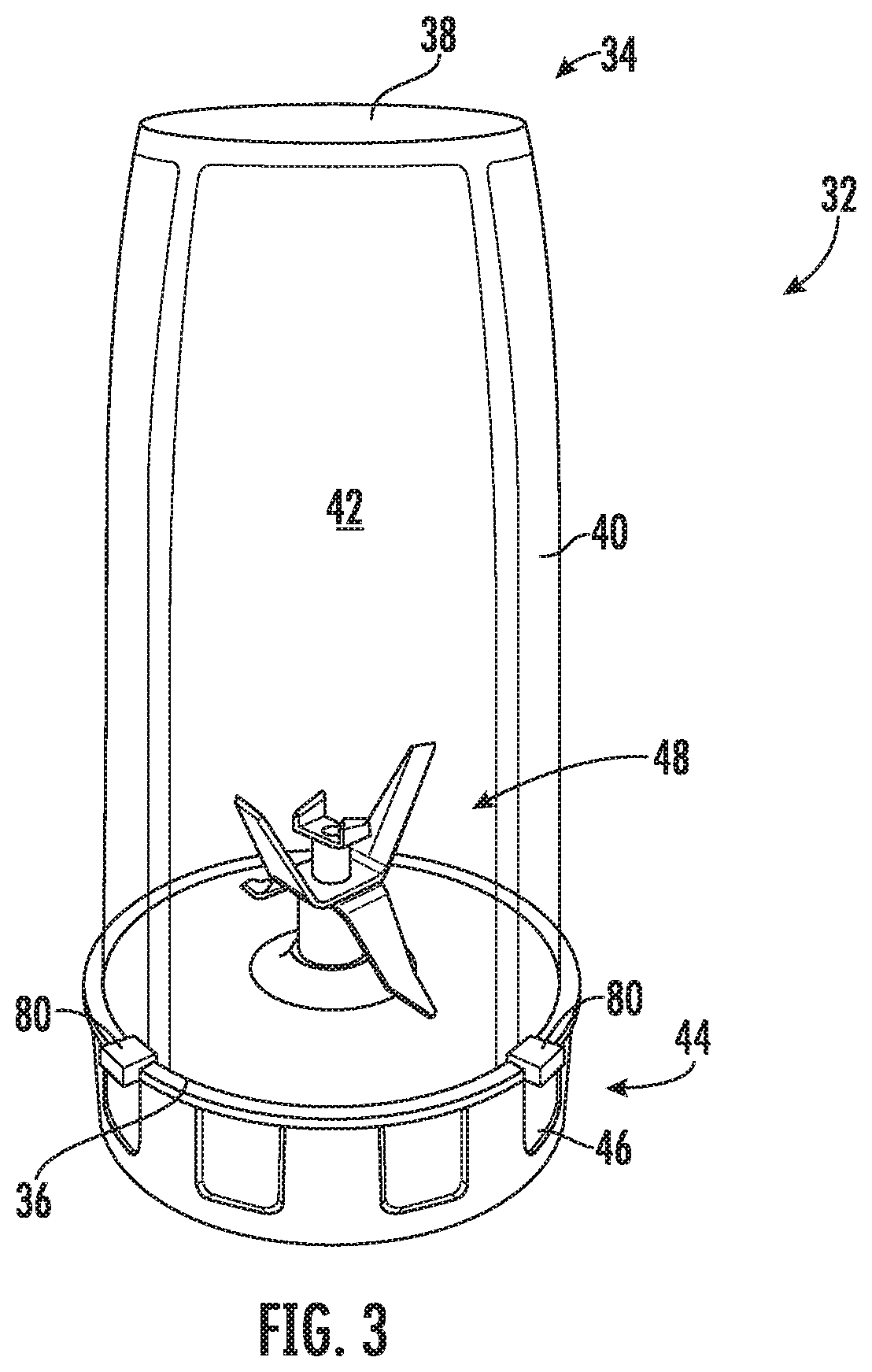 Patent US12324543 Figure 3 – Food processing system
