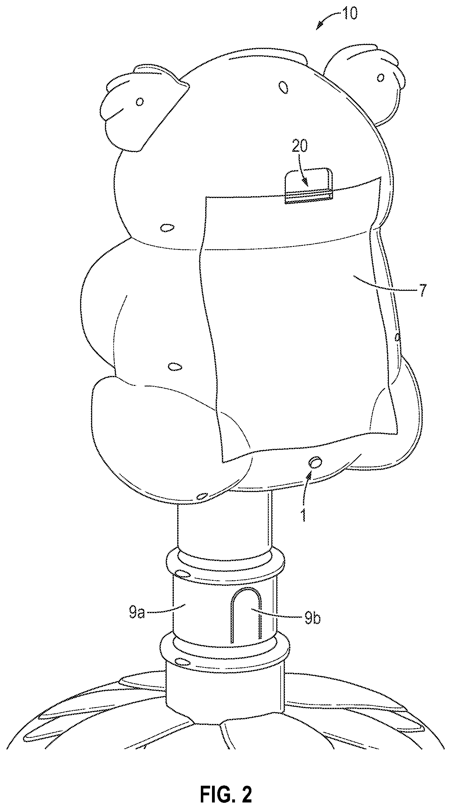 Patent US12324545 Figure 2 – Electronic paper dispenser