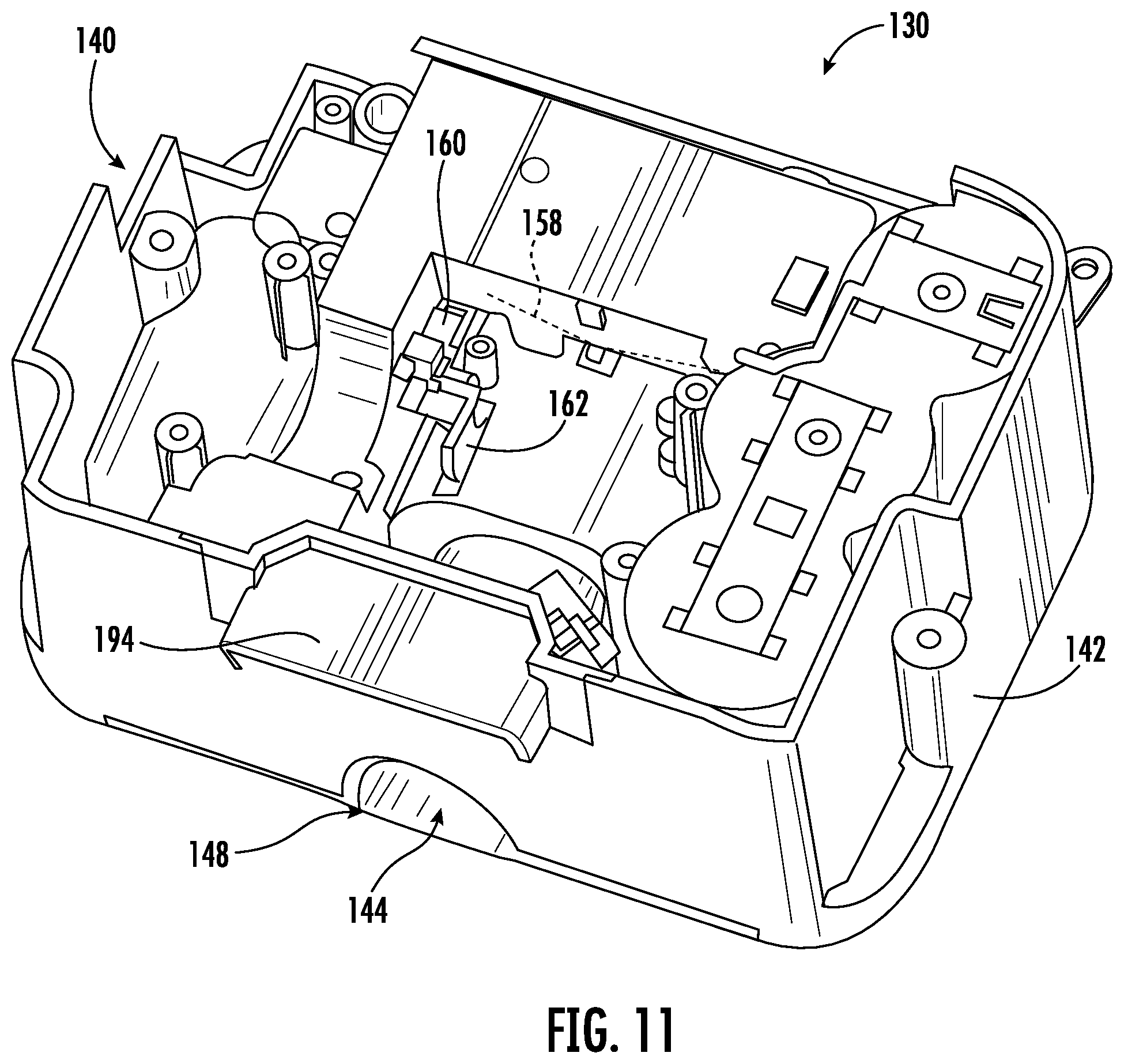 Patent US12324550 Figure 9 – Dispensing device with improved motor assembly